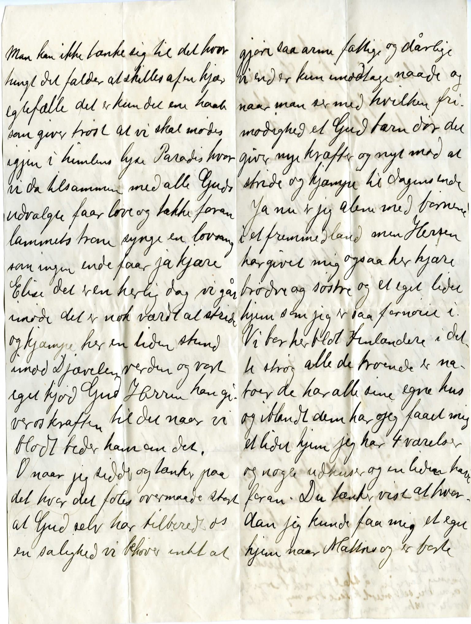Elise Balos brevsamling, FMFB/A-1082/F/Fb/L0002: Brev fra Emma Jokela til Elise Balo, 1901