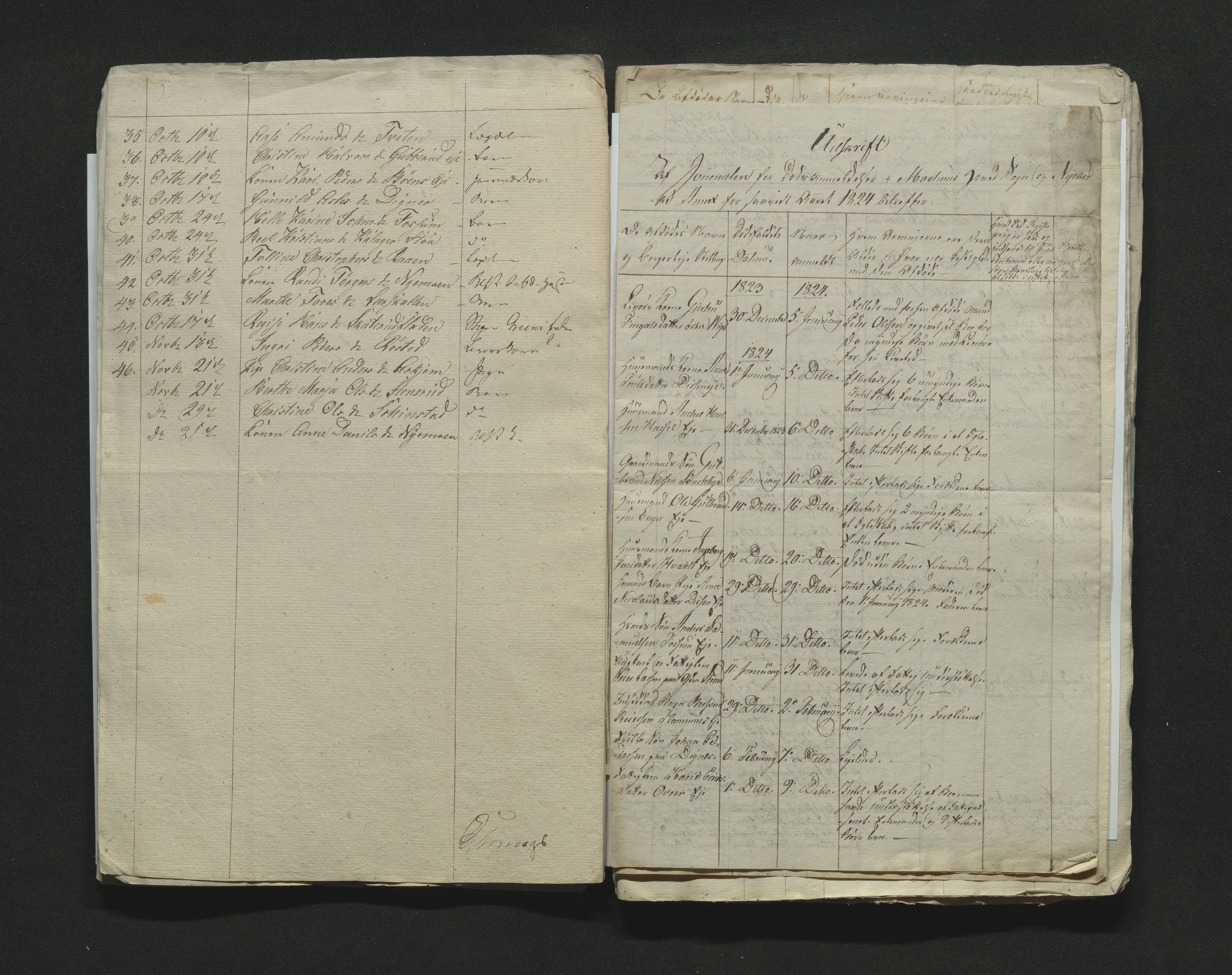 Eiker, Modum og Sigdal sorenskriveri, AV/SAKO-A-123/H/Ha/Hab/L0002: Dødsfallsmeldinger, 1823-1829, s. 29