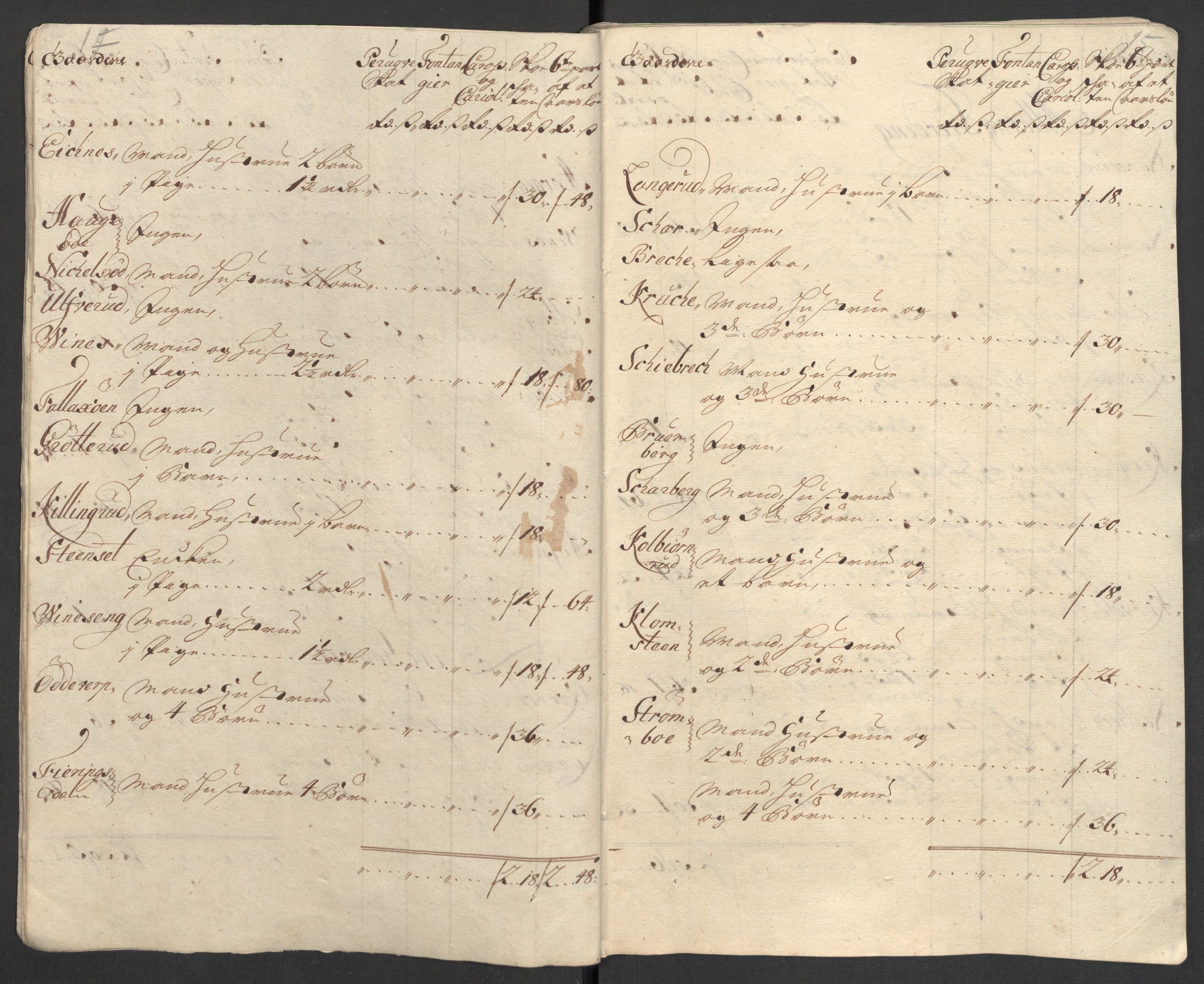 Rentekammeret inntil 1814, Reviderte regnskaper, Fogderegnskap, AV/RA-EA-4092/R31/L1706: Fogderegnskap Hurum, Røyken, Eiker, Lier og Buskerud, 1711, s. 11