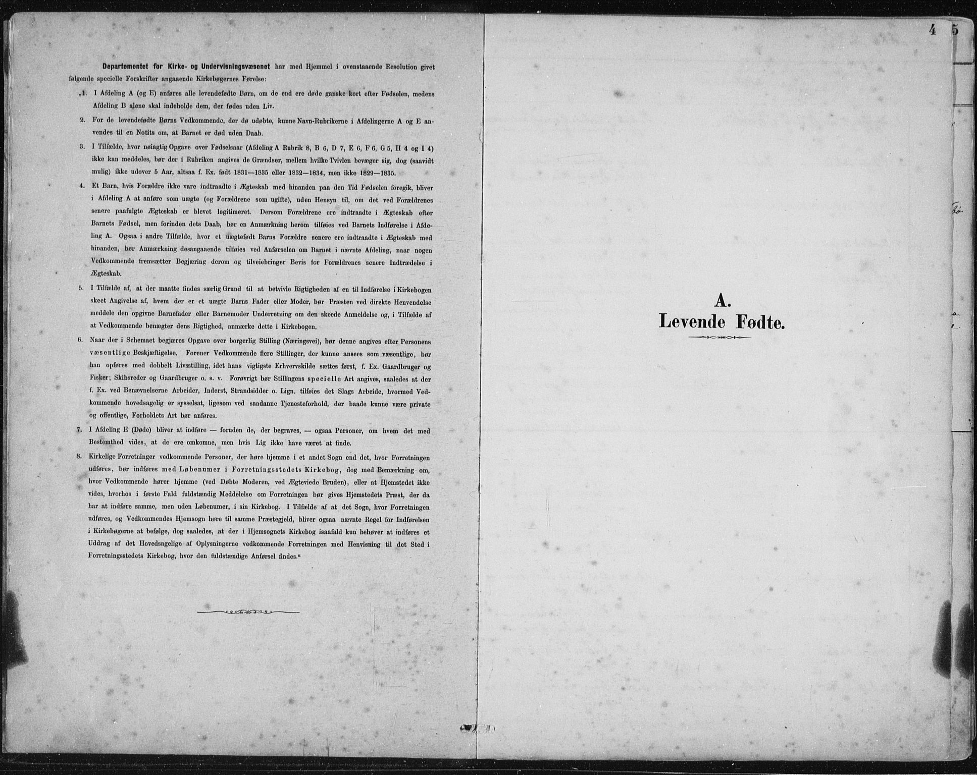 Lindås Sokneprestembete, SAB/A-76701/H/Hab: Klokkerbok nr. B 3, 1886-1914, s. 4
