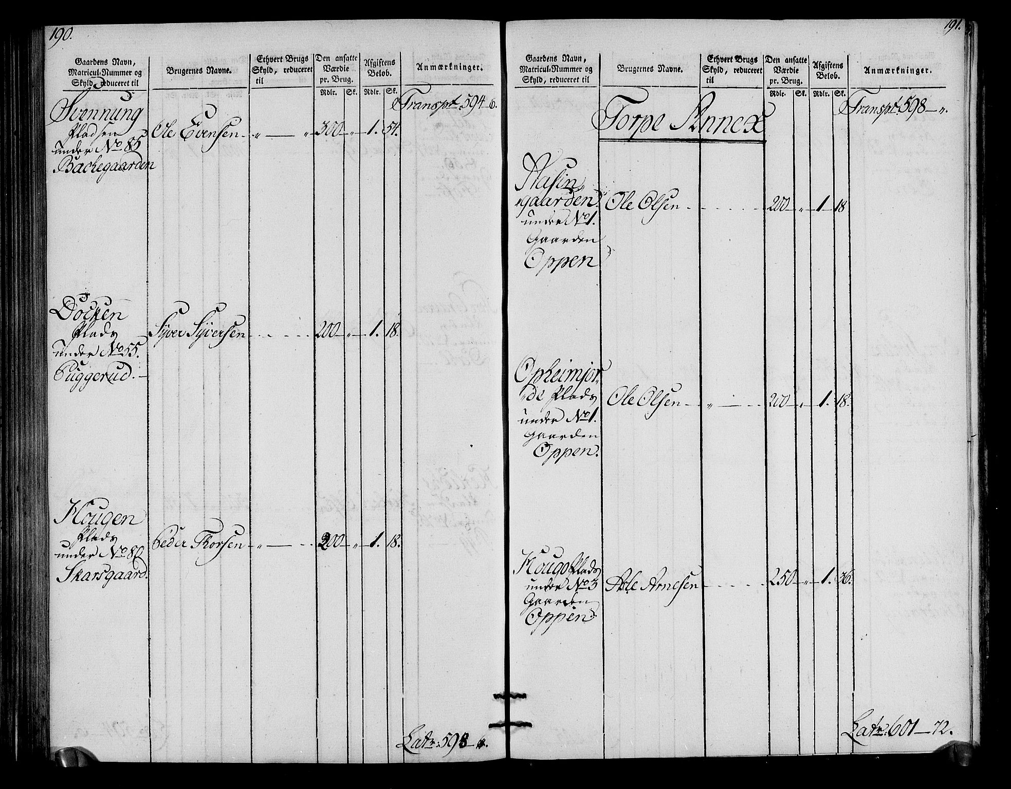 Rentekammeret inntil 1814, Realistisk ordnet avdeling, RA/EA-4070/N/Ne/Nea/L0050: Ringerike og Hallingdal fogderi. Oppebørselsregister for Hallingdal, 1803-1804, s. 99