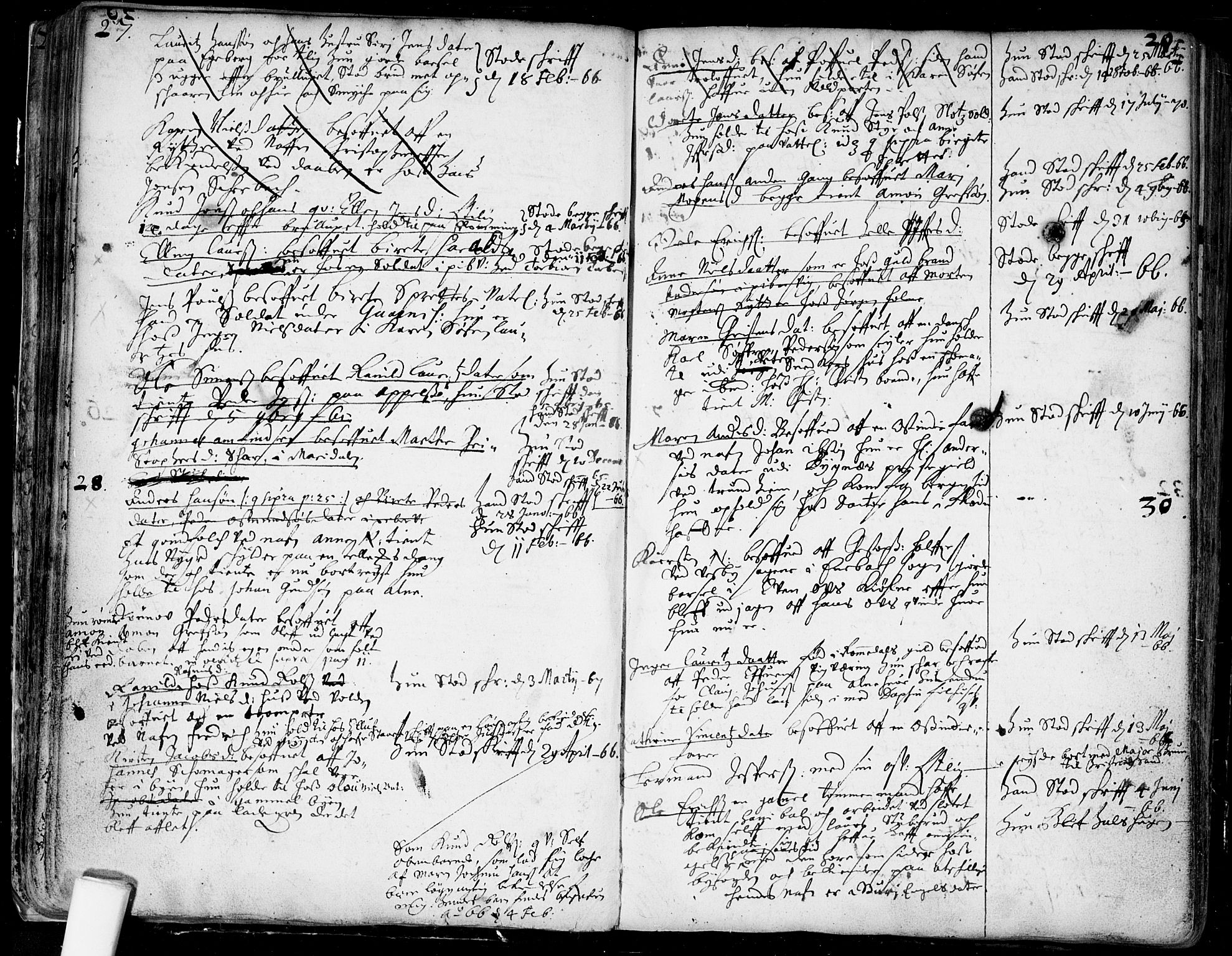 Aker prestekontor kirkebøker, AV/SAO-A-10861/F/L0001: Ministerialbok nr. 1, 1656-1688
