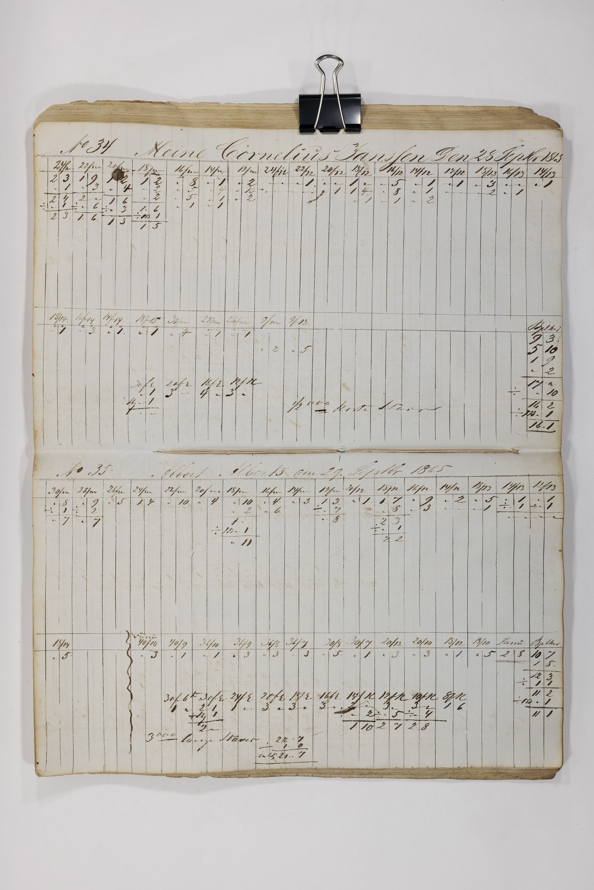 Blehr/ Kjellestad, TEMU/TGM-A-1212/E/Eb/L0010: Ladnings Liste, 1863-1868, s. 51