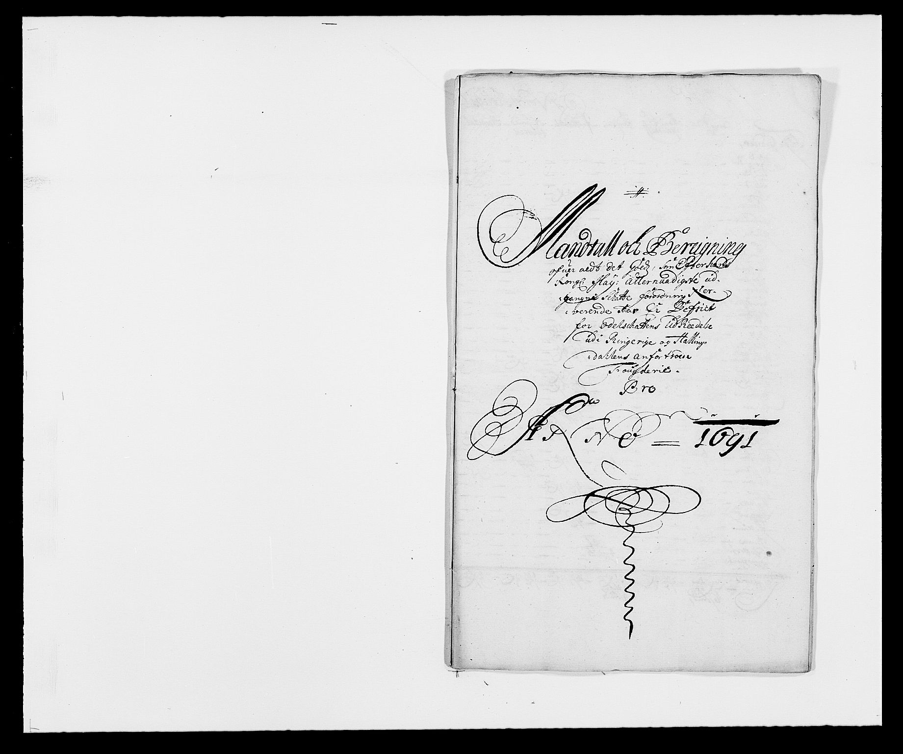 Rentekammeret inntil 1814, Reviderte regnskaper, Fogderegnskap, AV/RA-EA-4092/R21/L1448: Fogderegnskap Ringerike og Hallingdal, 1690-1692, s. 344
