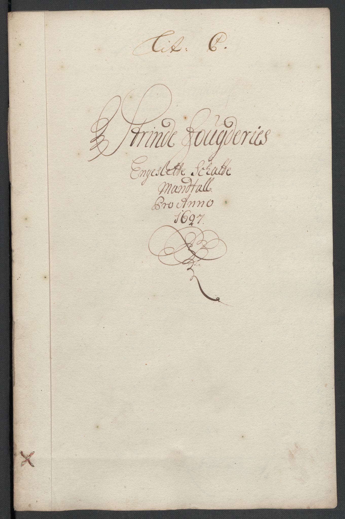 Rentekammeret inntil 1814, Reviderte regnskaper, Fogderegnskap, RA/EA-4092/R61/L4106: Fogderegnskap Strinda og Selbu, 1696-1697, s. 209