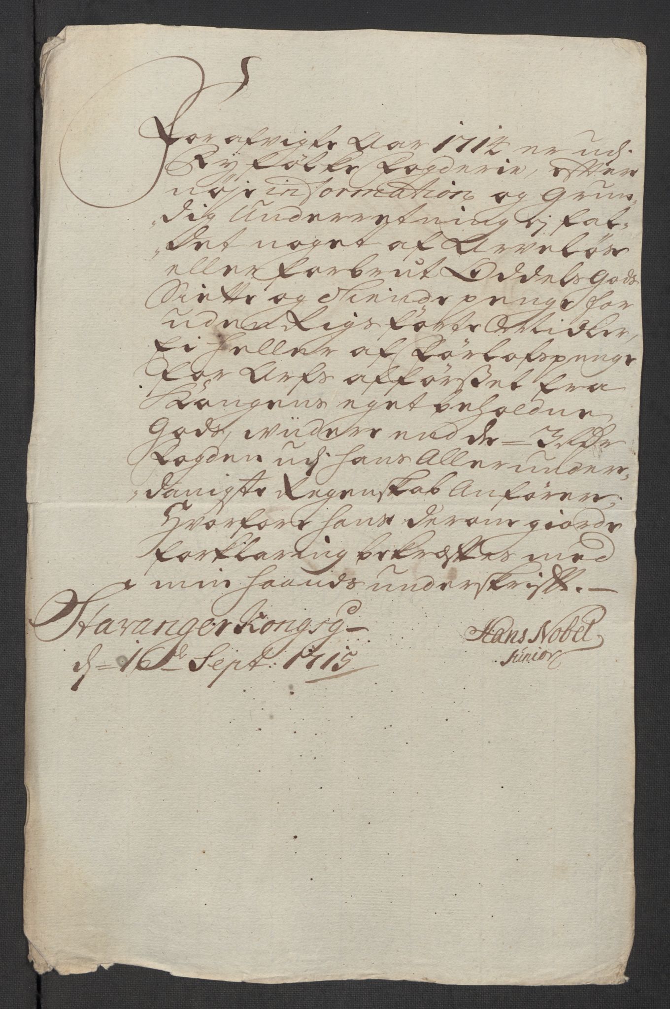 Rentekammeret inntil 1814, Reviderte regnskaper, Fogderegnskap, AV/RA-EA-4092/R47/L2867: Fogderegnskap Ryfylke, 1714, s. 207