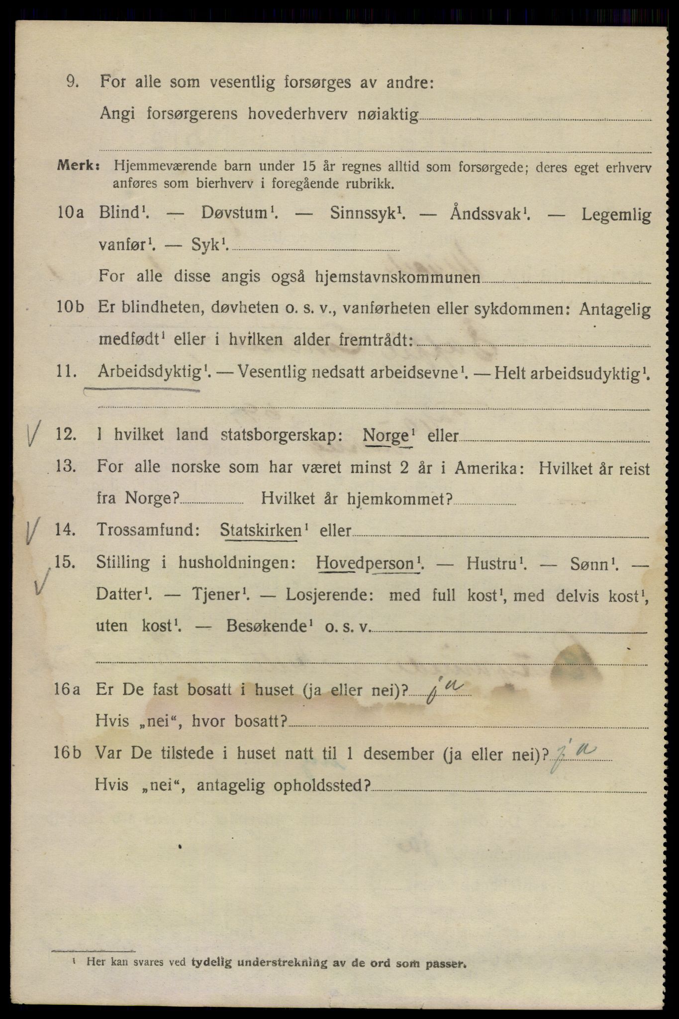 SAO, Folketelling 1920 for 0301 Kristiania kjøpstad, 1920, s. 406204