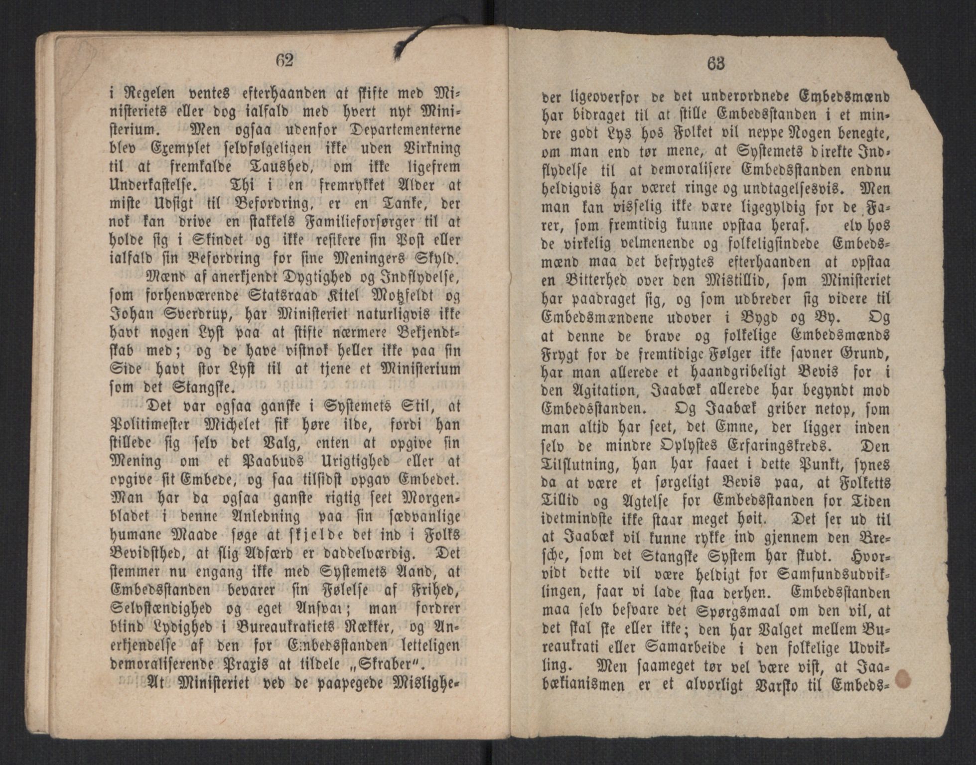 Venstres Hovedorganisasjon, RA/PA-0876/X/L0001: De eldste skrifter, 1860-1936, s. 385