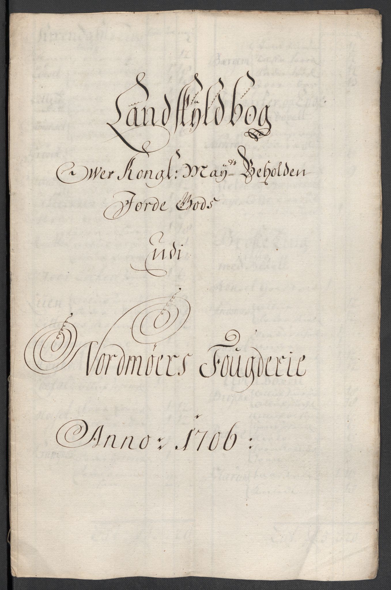 Rentekammeret inntil 1814, Reviderte regnskaper, Fogderegnskap, RA/EA-4092/R56/L3742: Fogderegnskap Nordmøre, 1706-1707, s. 99
