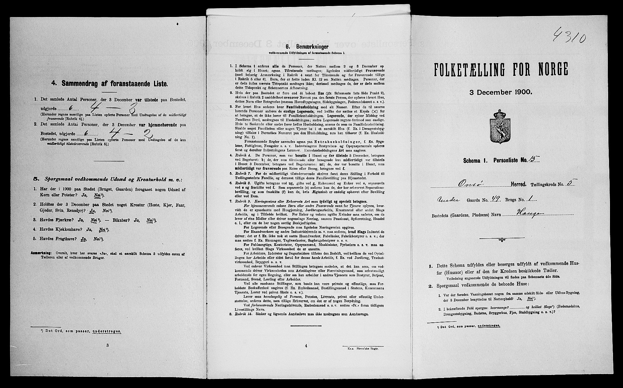 SAO, Folketelling 1900 for 0134 Onsøy herred, 1900, s. 930