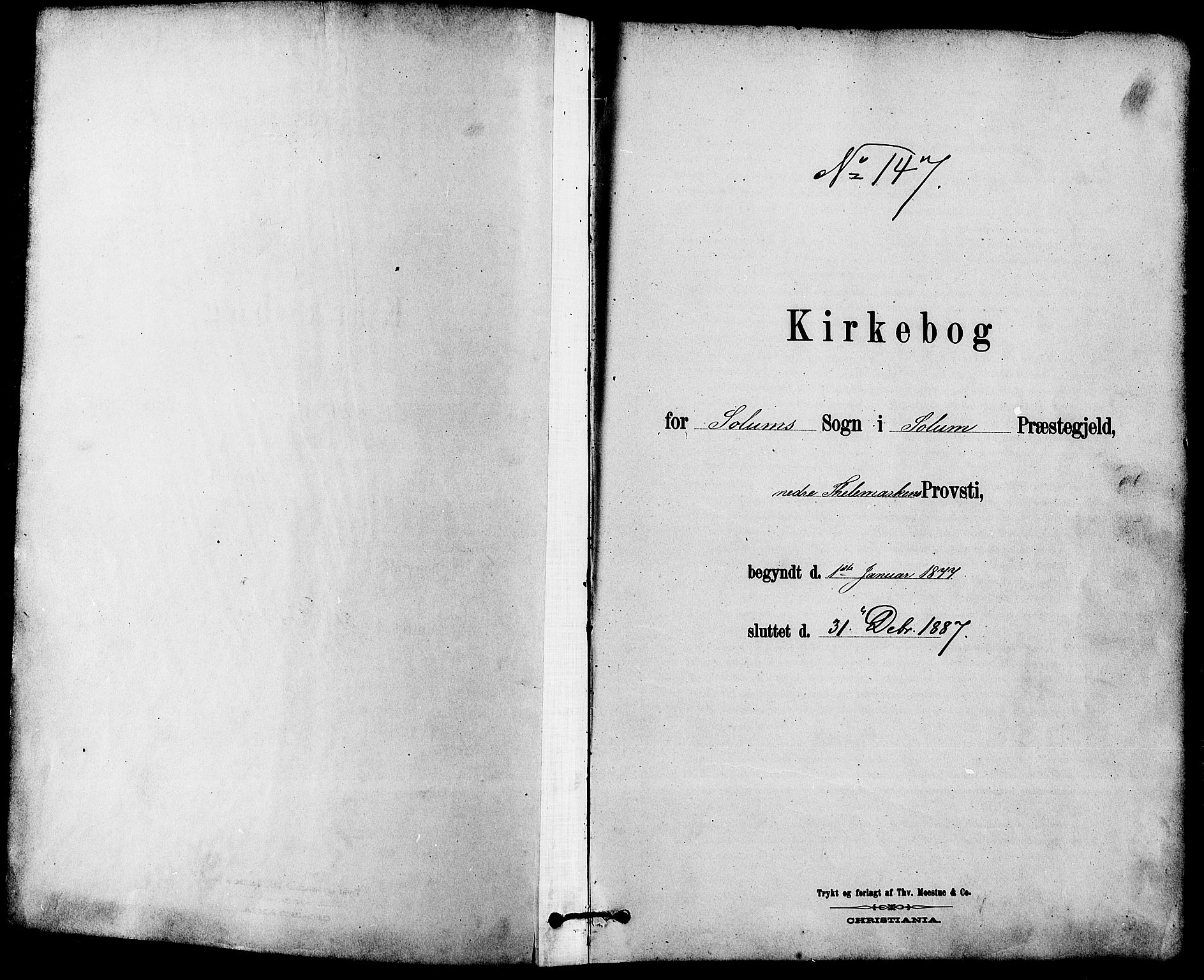 Solum kirkebøker, SAKO/A-306/F/Fa/L0009: Ministerialbok nr. I 9, 1877-1887
