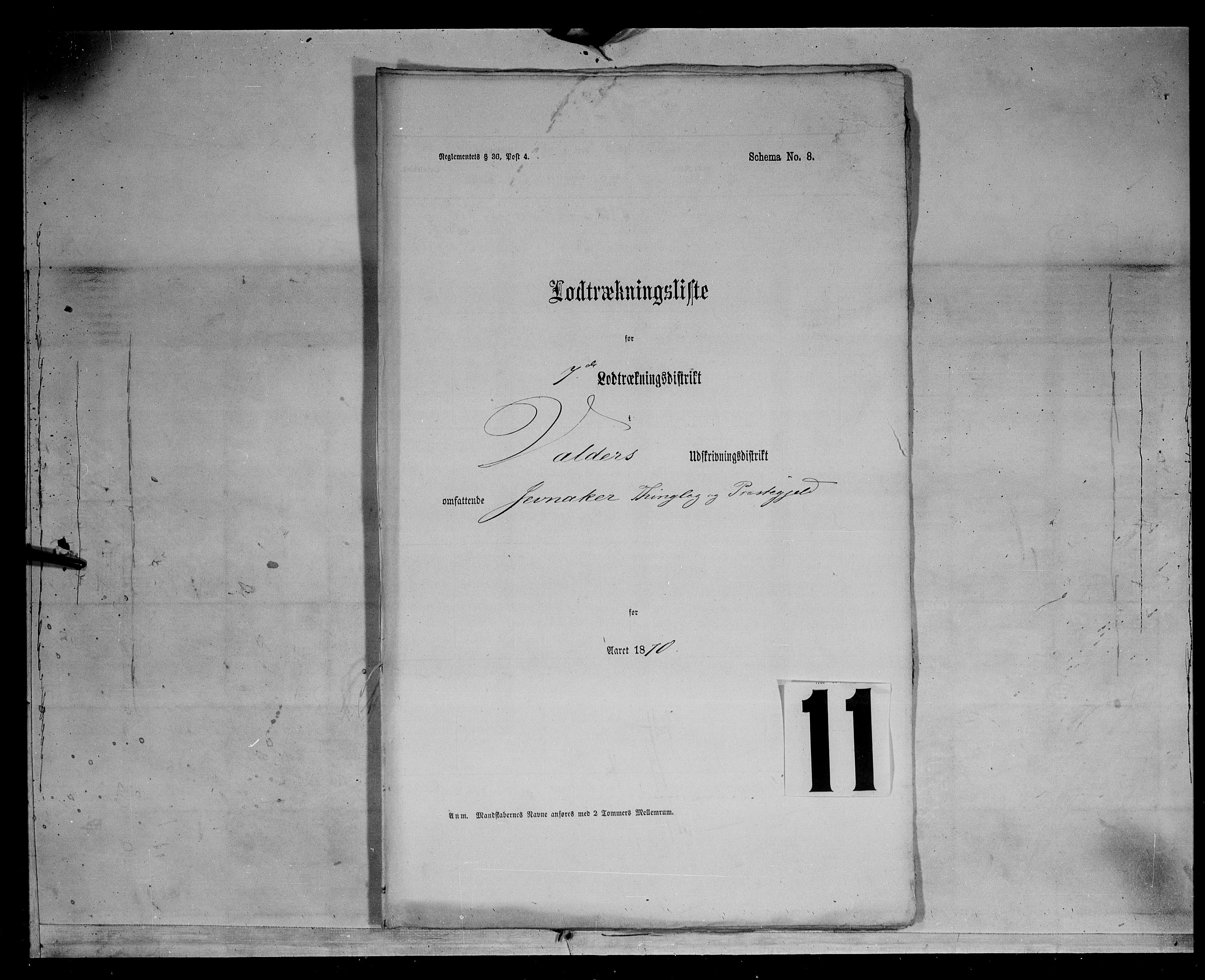 Fylkesmannen i Oppland, SAH/FYO-002/1/K/Kg/L1166: Gran og Jevnaker, 1860-1879, s. 8386