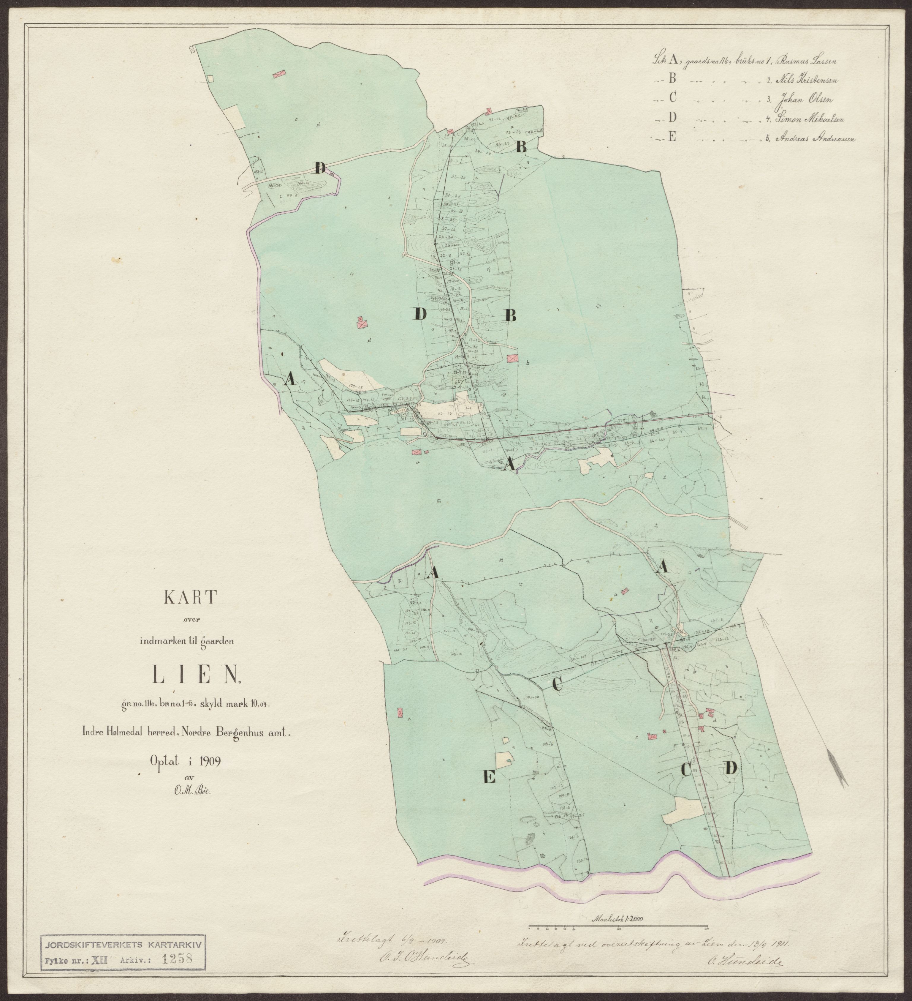 Jordskifteverkets kartarkiv, AV/RA-S-3929/T, 1859-1988, s. 1411