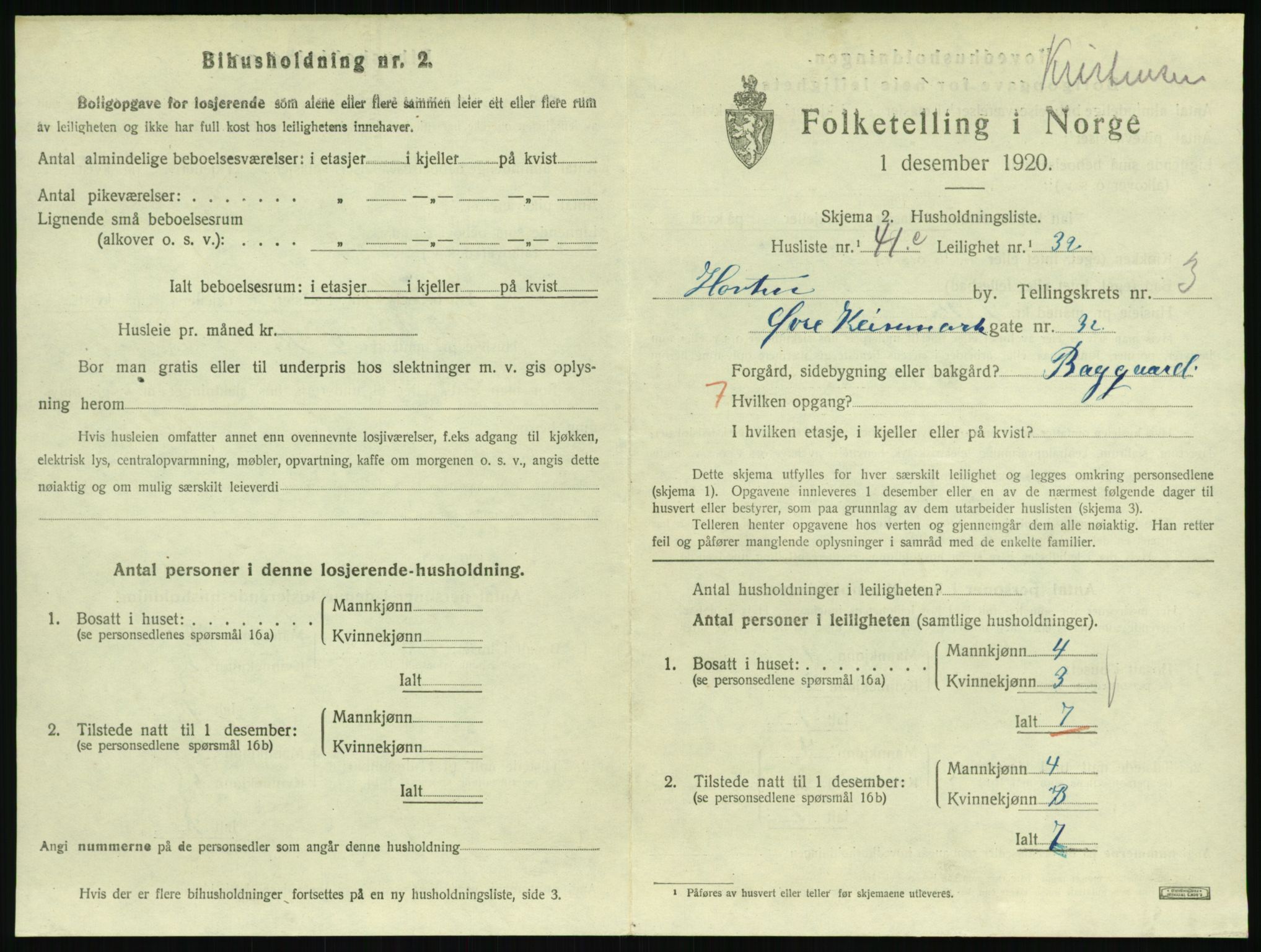SAKO, Folketelling 1920 for 0703 Horten kjøpstad, 1920, s. 4279
