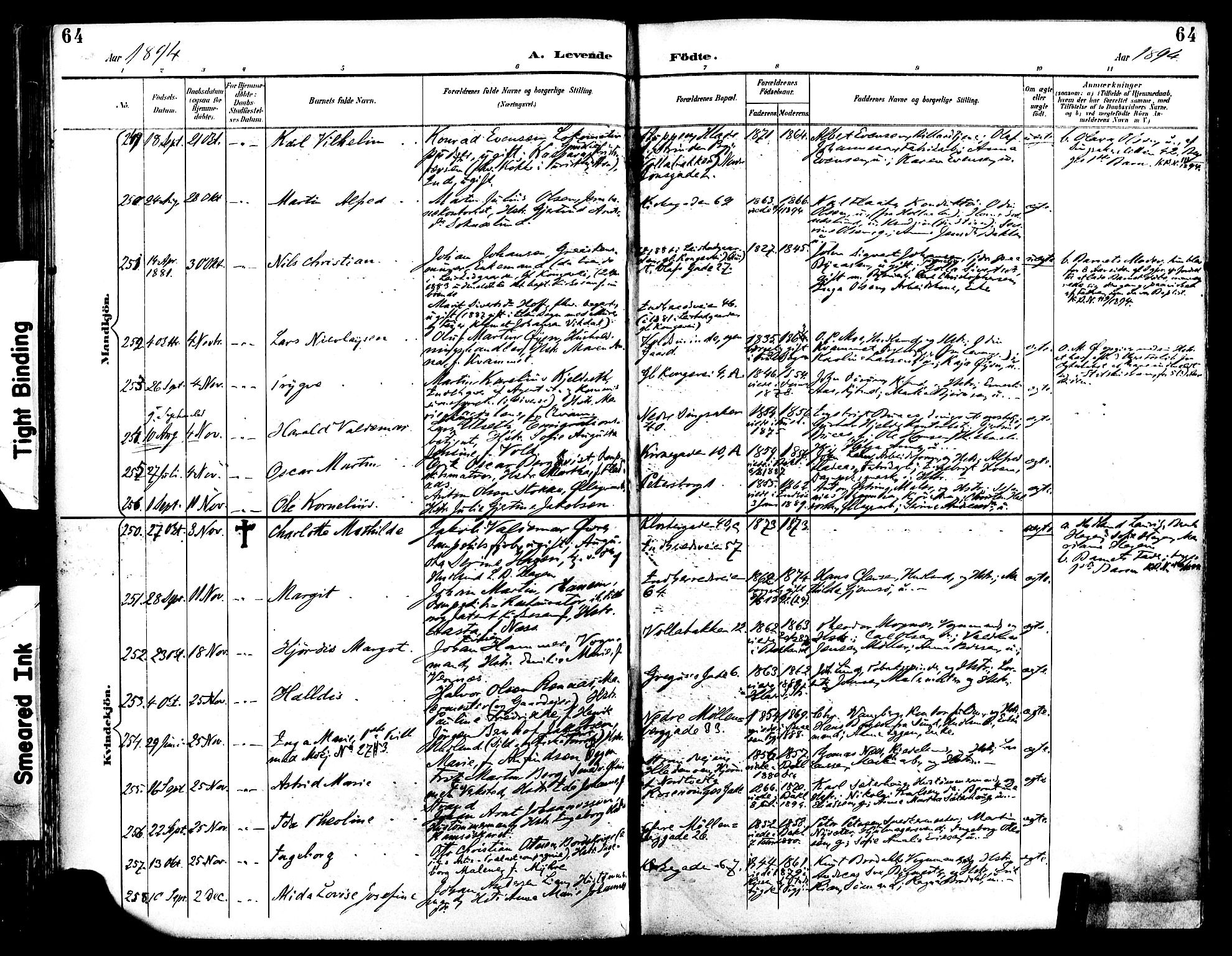 Ministerialprotokoller, klokkerbøker og fødselsregistre - Sør-Trøndelag, AV/SAT-A-1456/604/L0197: Ministerialbok nr. 604A18, 1893-1900, s. 64