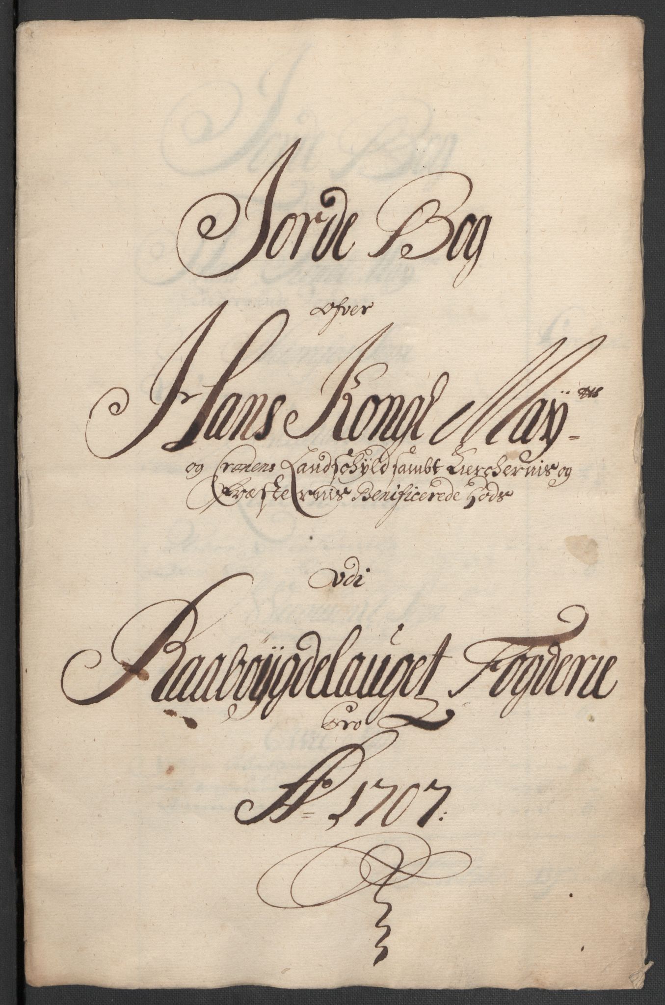 Rentekammeret inntil 1814, Reviderte regnskaper, Fogderegnskap, RA/EA-4092/R40/L2448: Fogderegnskap Råbyggelag, 1706-1708, s. 187