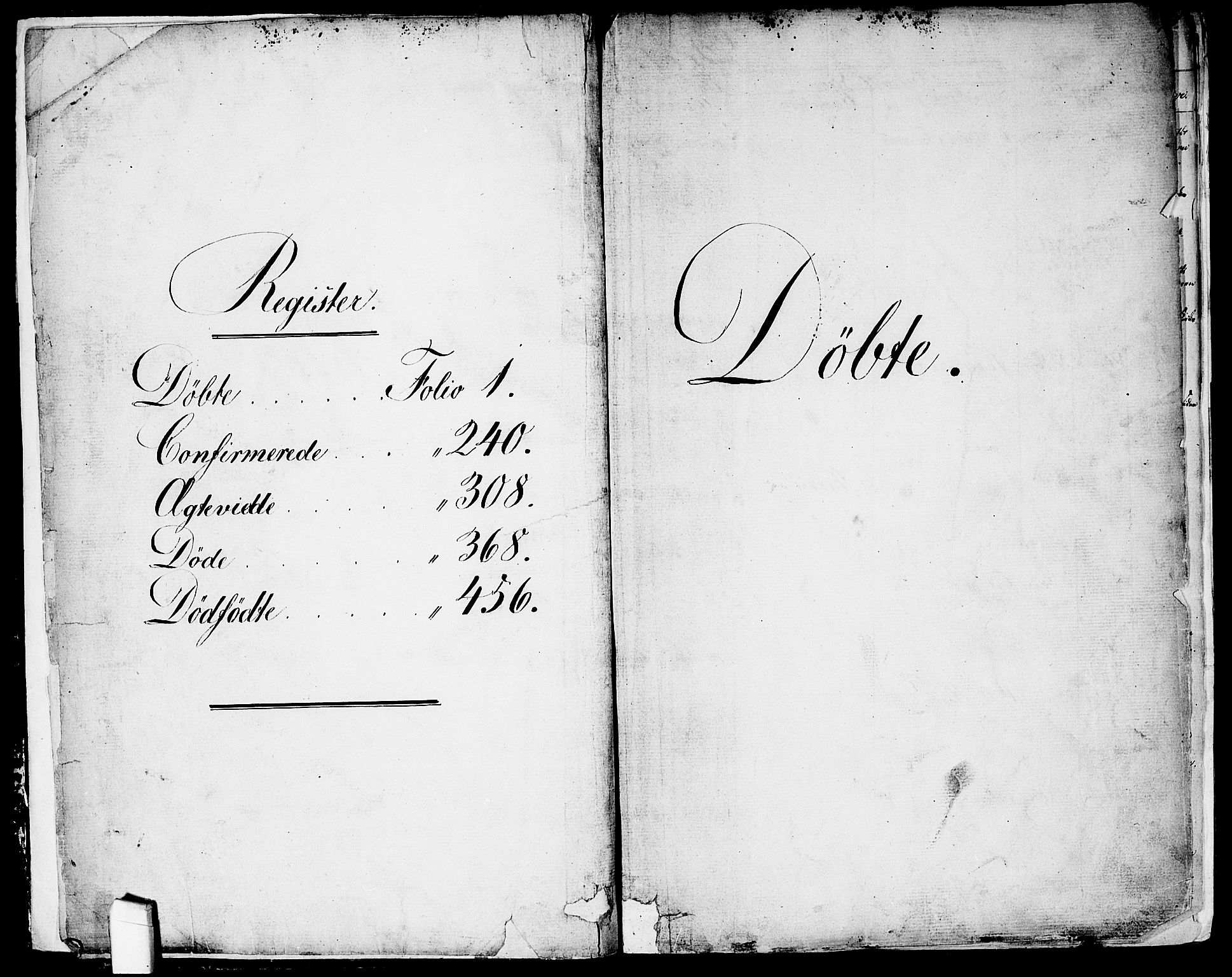 Garnisonsmenigheten Kirkebøker, SAO/A-10846/G/Ga/L0004: Klokkerbok nr. 4, 1828-1840