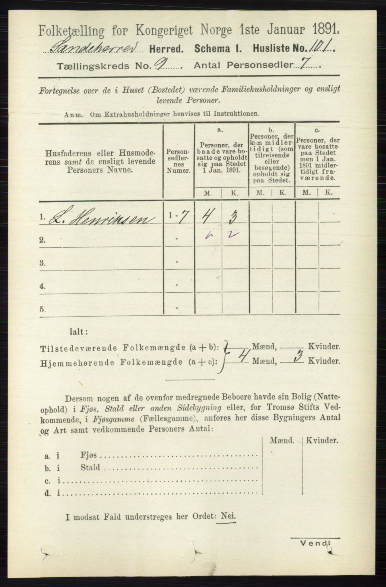 RA, Folketelling 1891 for 0724 Sandeherred herred, 1891, s. 5532