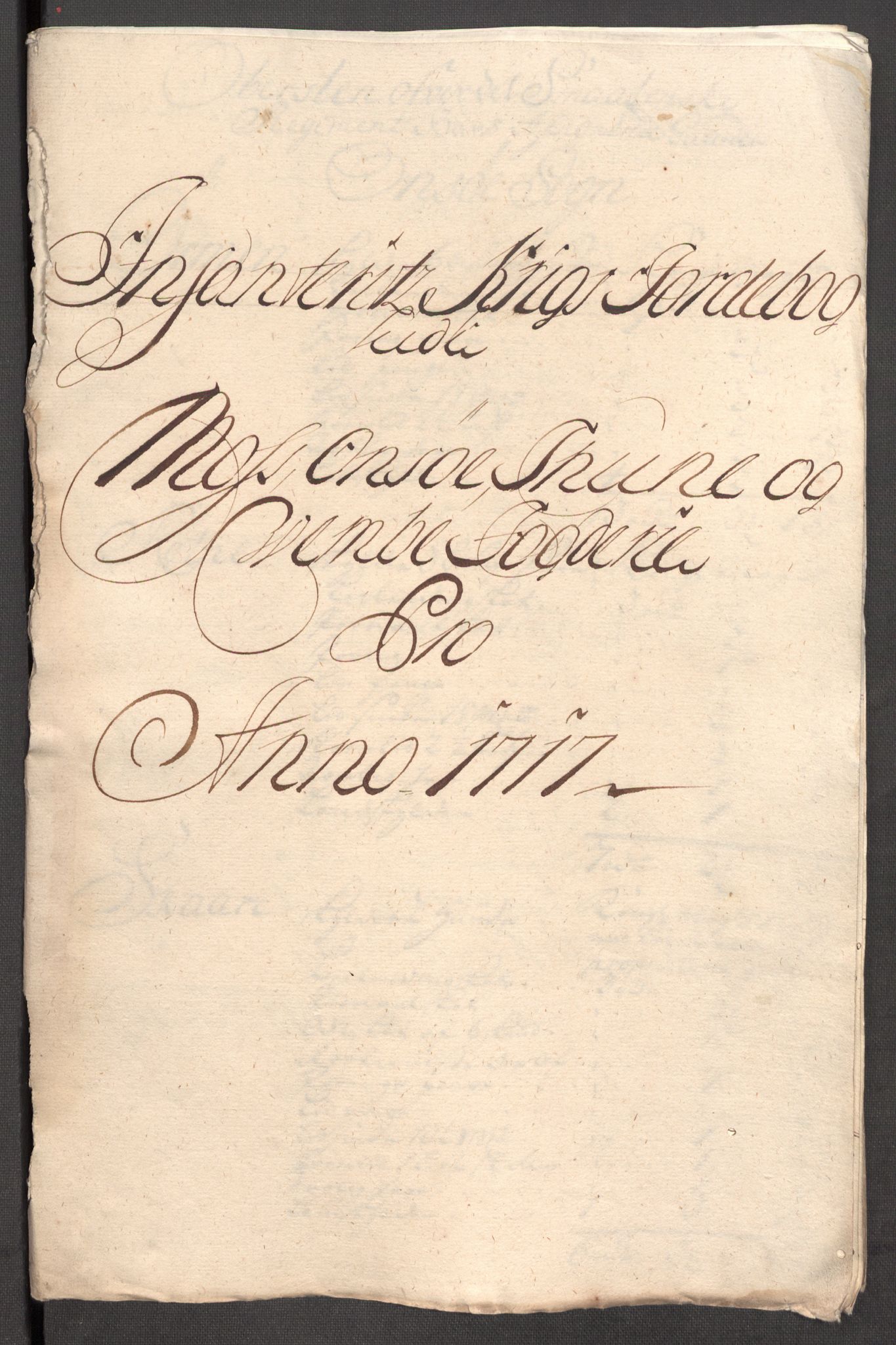 Rentekammeret inntil 1814, Reviderte regnskaper, Fogderegnskap, RA/EA-4092/R04/L0141: Fogderegnskap Moss, Onsøy, Tune, Veme og Åbygge, 1717, s. 160