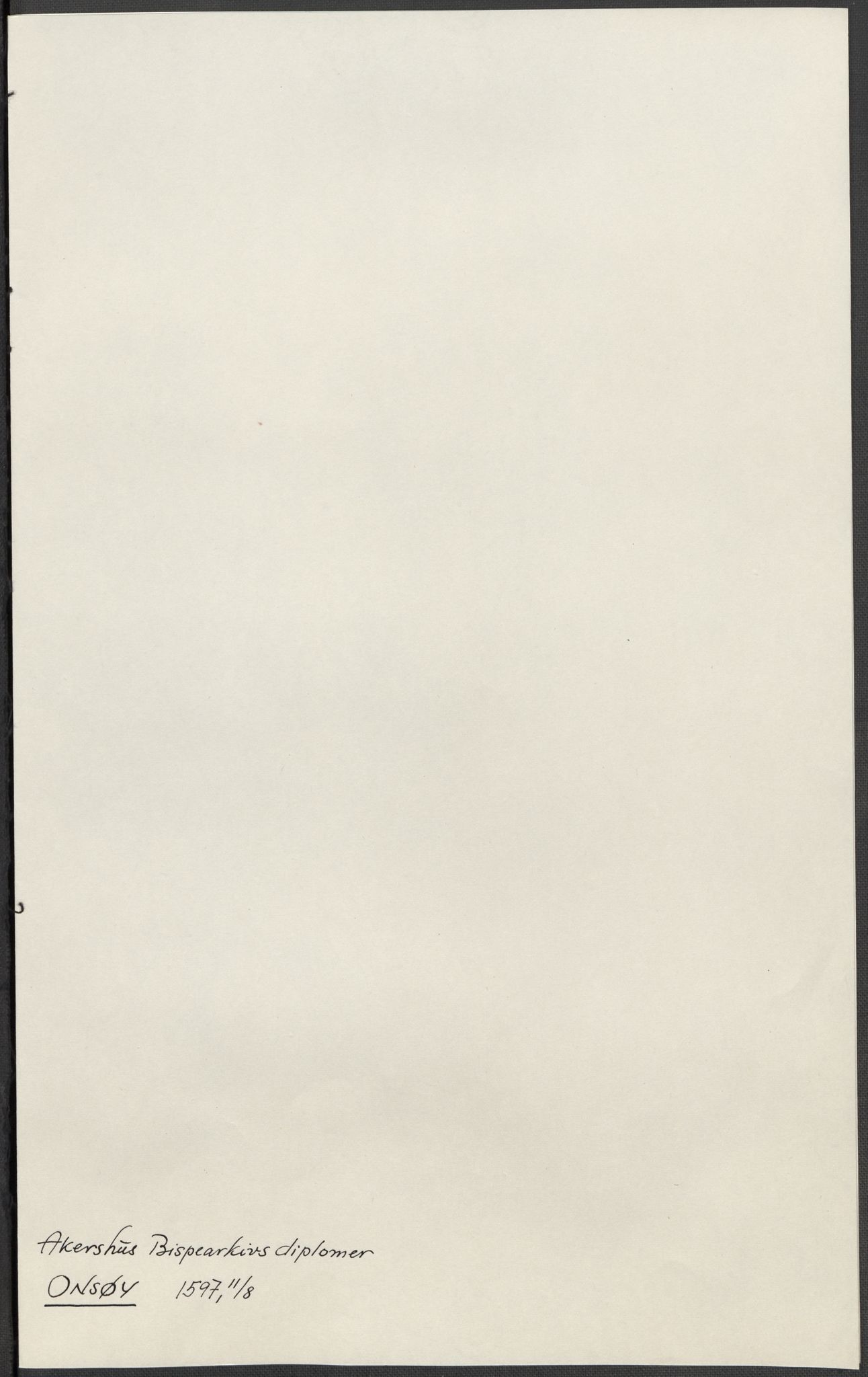 Riksarkivets diplomsamling, AV/RA-EA-5965/F15/L0003: Prestearkiv - Østfold, 1594-1700, s. 128