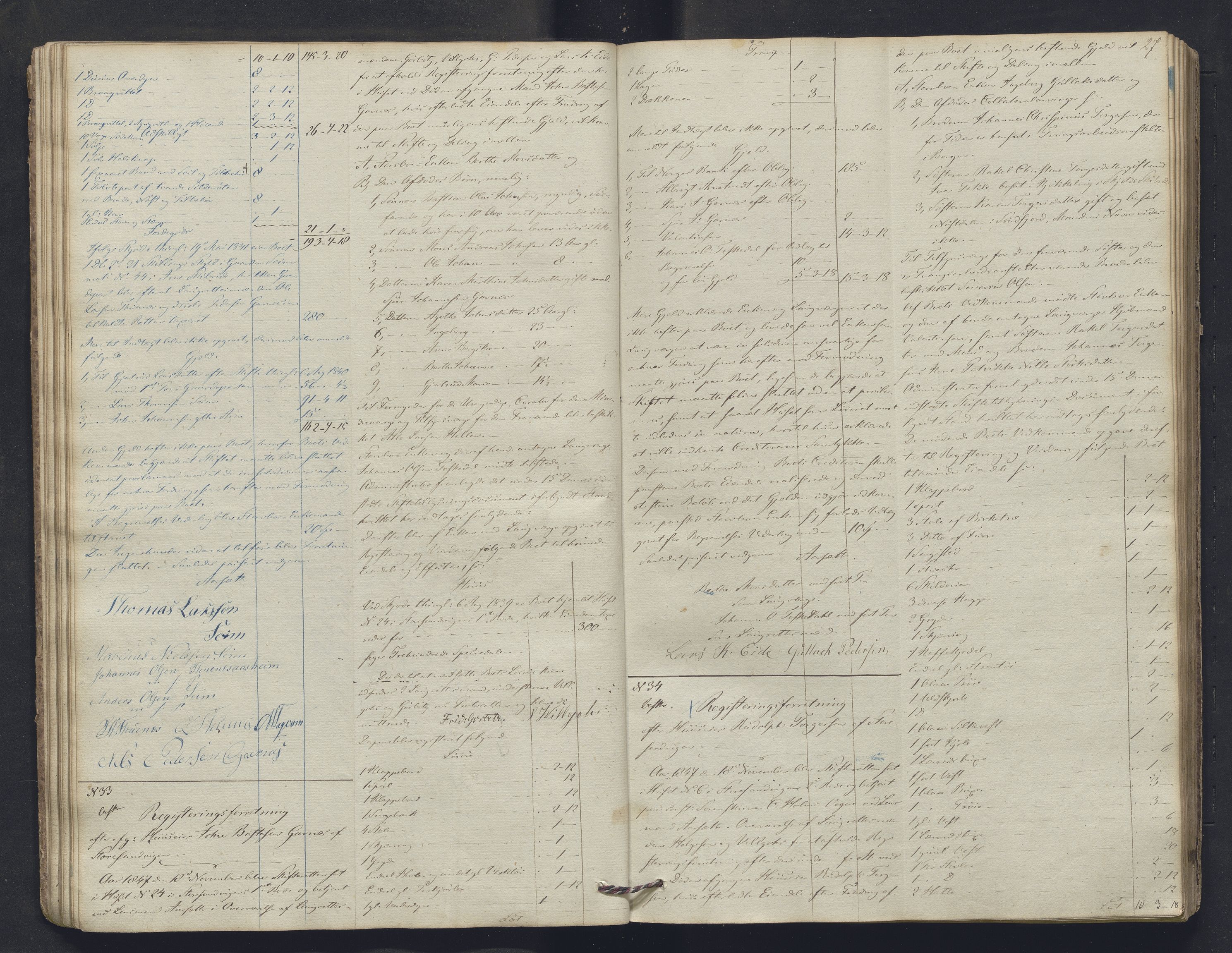 Nordhordland sorenskrivar, SAB/A-2901/1/H/Hb/L0004: Registreringsprotokollar, 1846-1852, s. 27