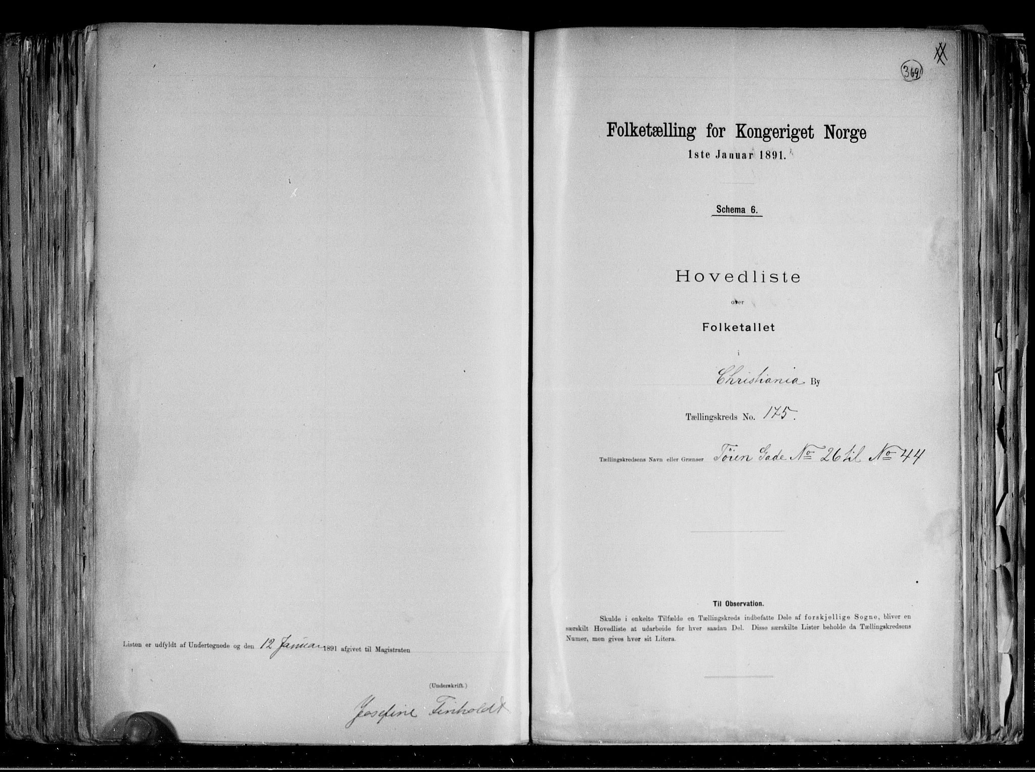 RA, Folketelling 1891 for 0301 Kristiania kjøpstad, 1891, s. 88149