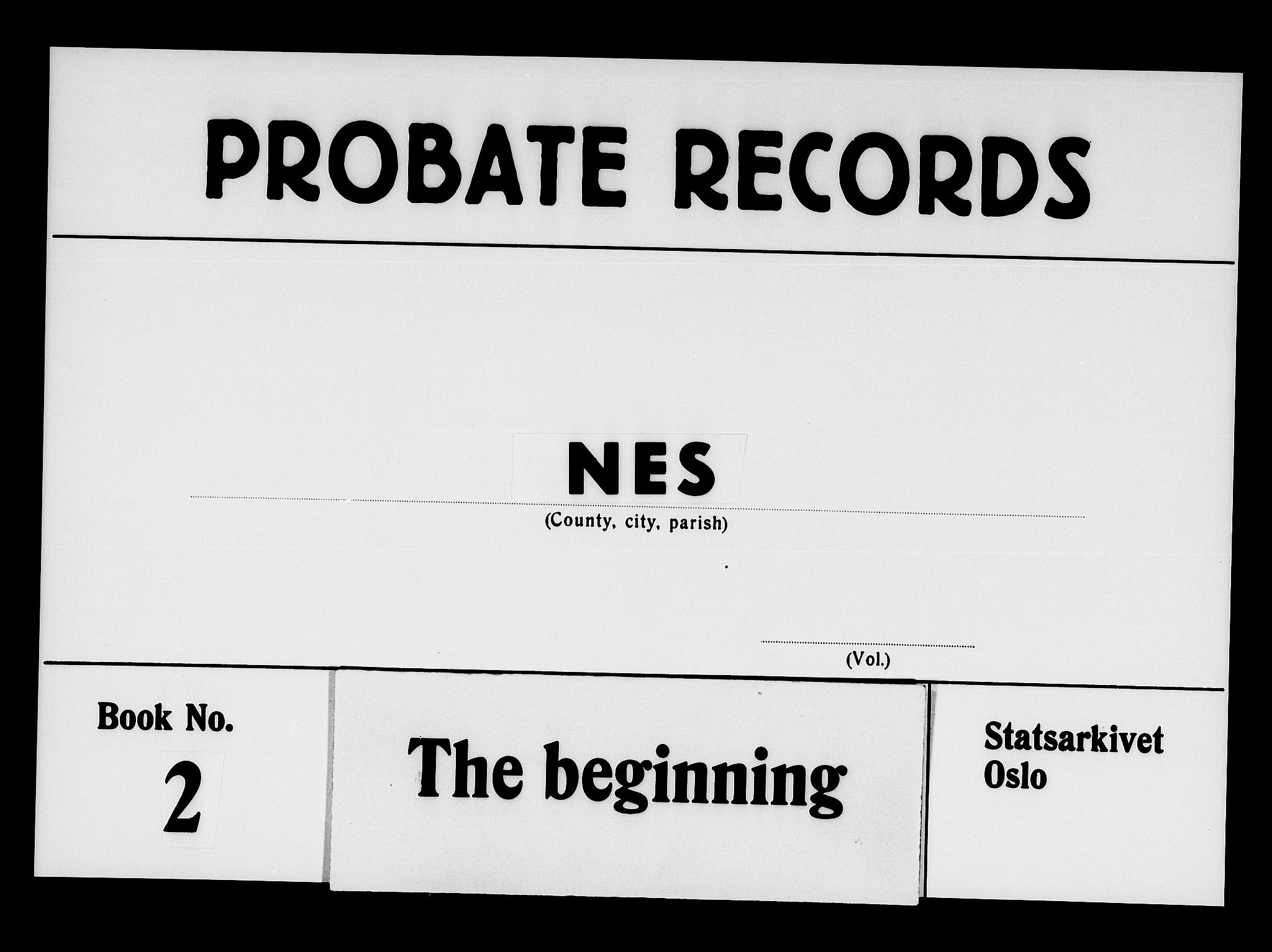 Nes tingrett, SAO/A-10548/H/Hb/L0002a: Registrerings- og forhandlingsprotokoll "N", 1845-1879