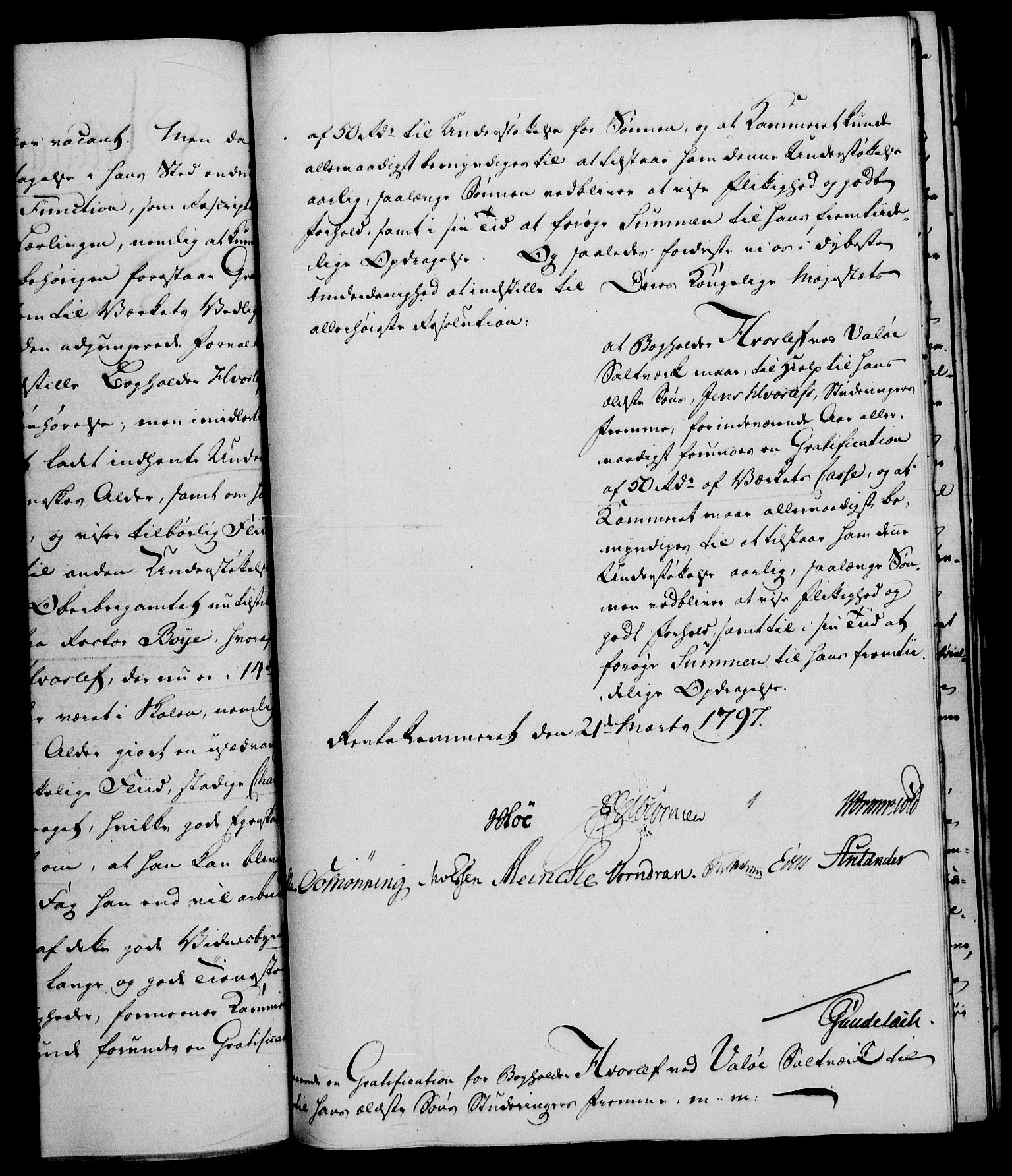 Rentekammeret, Renteskriverkontorene, AV/RA-EA-3115/M/Mf/Mfb/L0003: Relasjons- og resolusjonsprotokoll med register (merket RK 54.9), 1796-1798