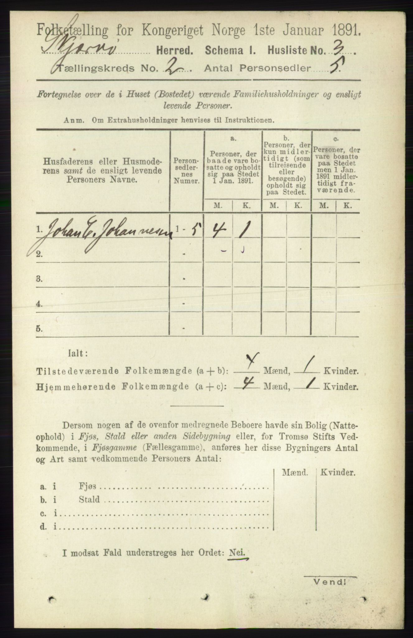 RA, Folketelling 1891 for 1941 Skjervøy herred, 1891, s. 920