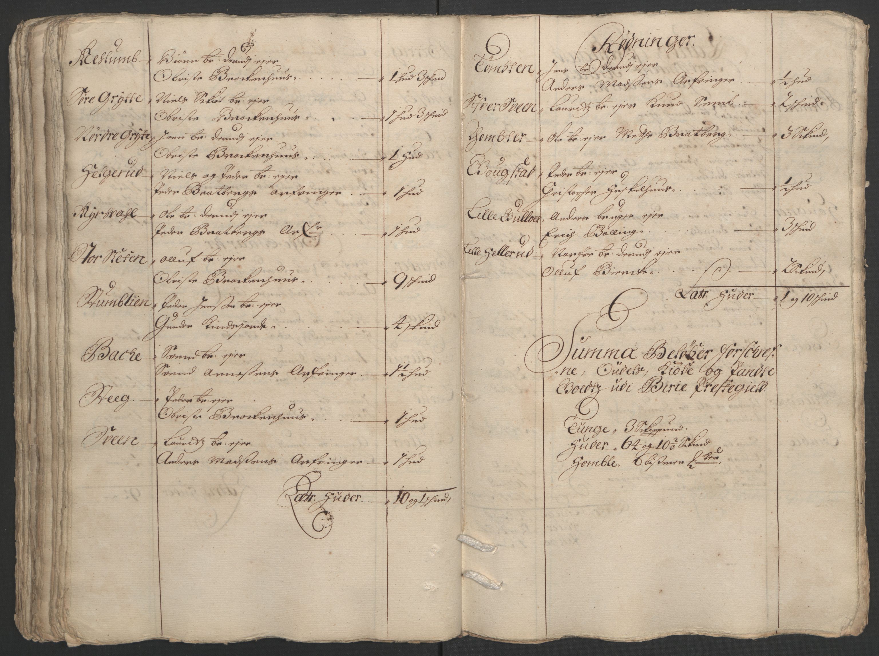 Rentekammeret inntil 1814, Reviderte regnskaper, Fogderegnskap, AV/RA-EA-4092/R18/L1290: Fogderegnskap Hadeland, Toten og Valdres, 1691, s. 153