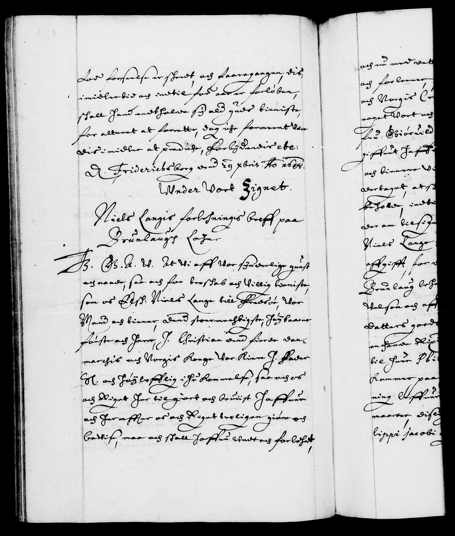 Danske Kanselli 1572-1799, RA/EA-3023/F/Fc/Fca/Fcaa/L0007: Norske registre (mikrofilm), 1648-1650, s. 173b