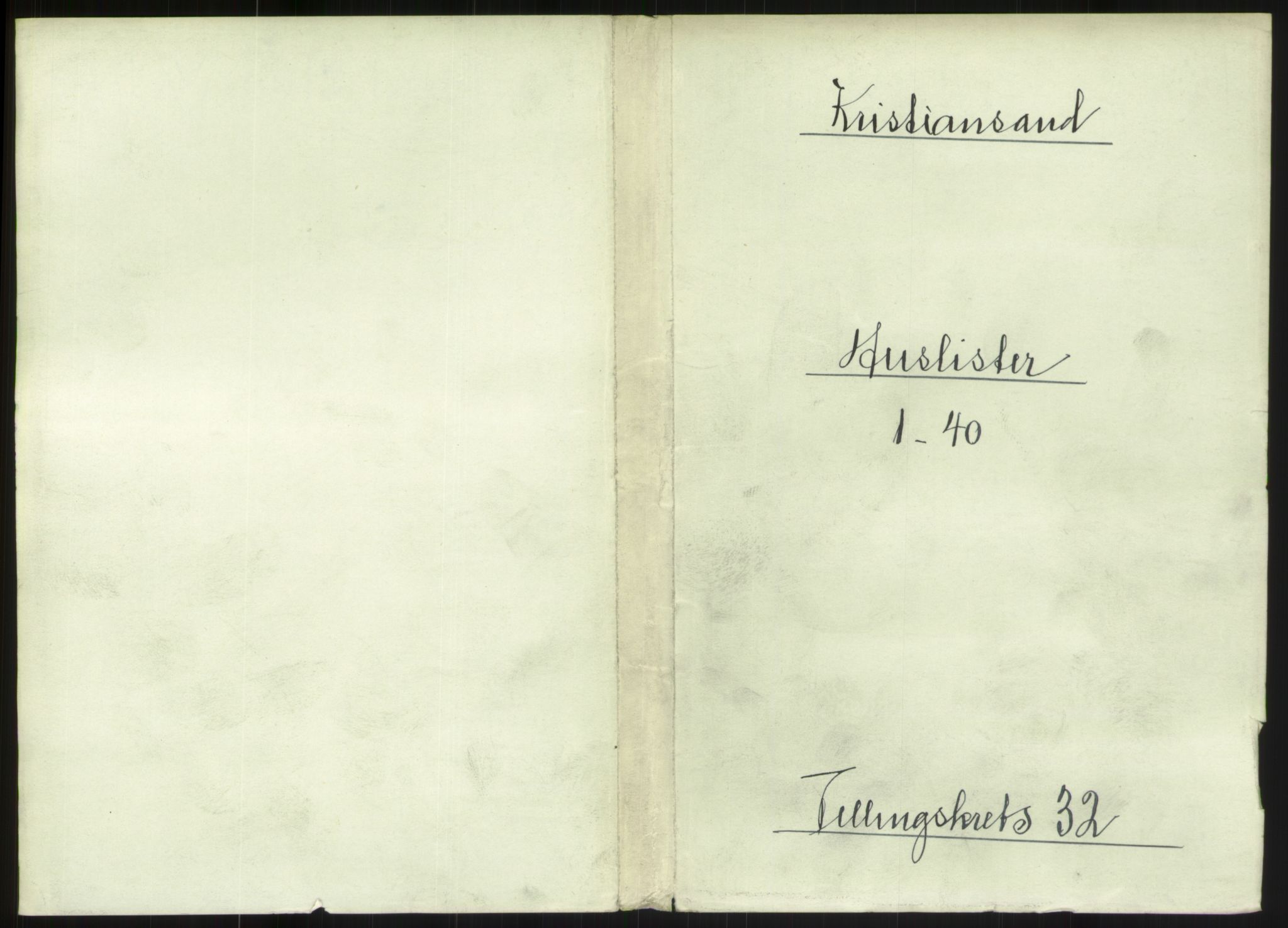 RA, Folketelling 1891 for 1001 Kristiansand kjøpstad, 1891, s. 1694
