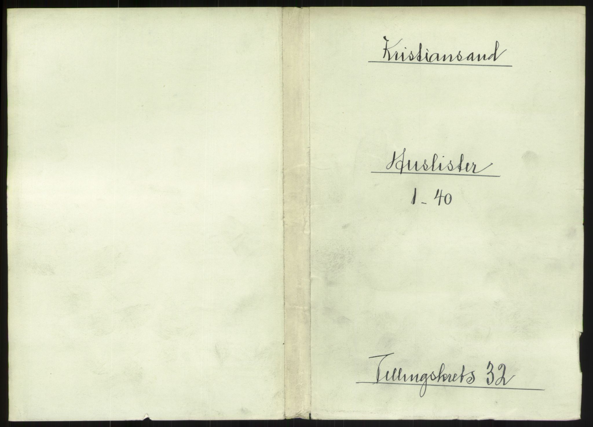 RA, Folketelling 1891 for 1001 Kristiansand kjøpstad, 1891, s. 1694
