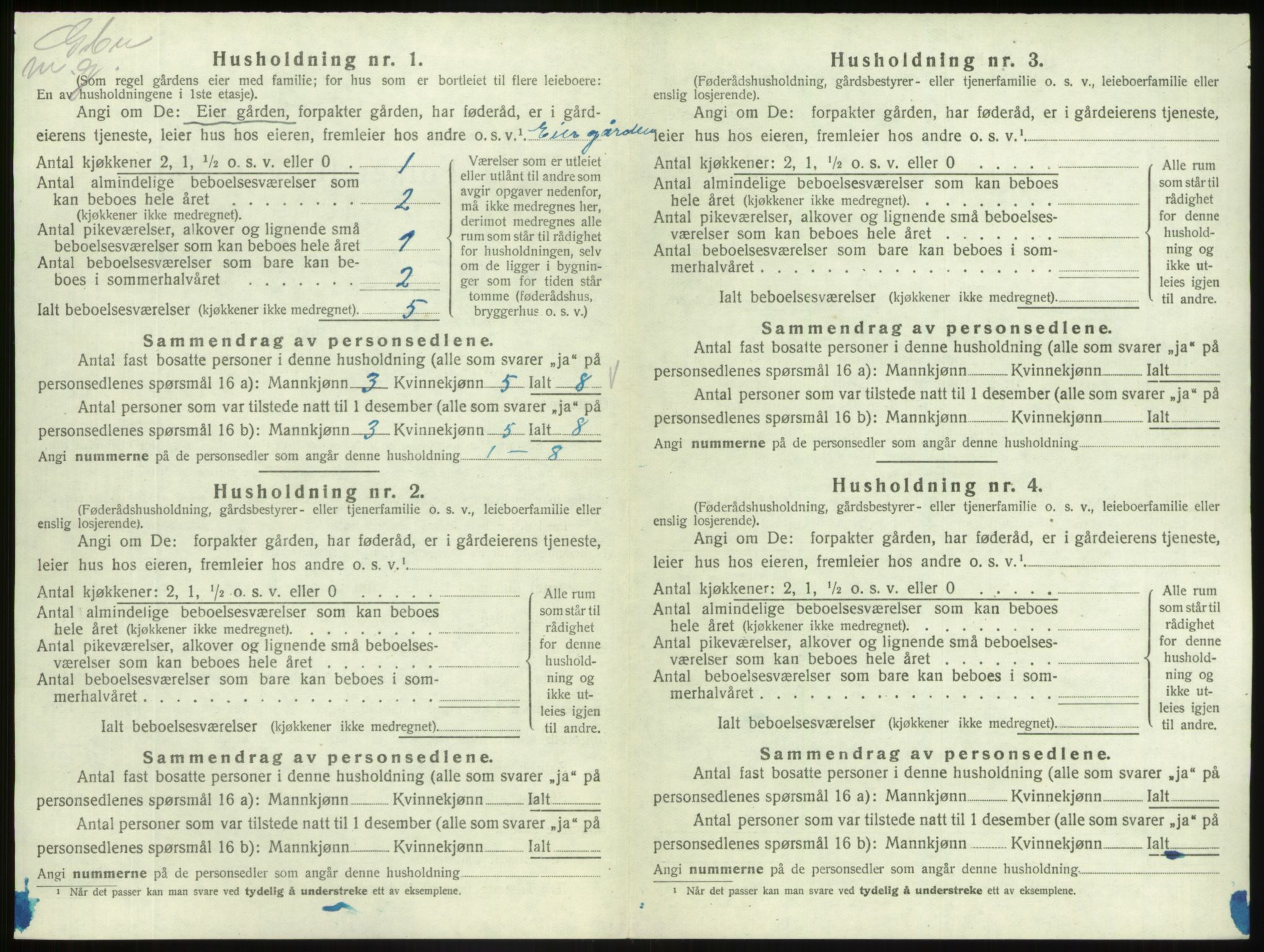 SAB, Folketelling 1920 for 1429 Fjaler herred, 1920, s. 602