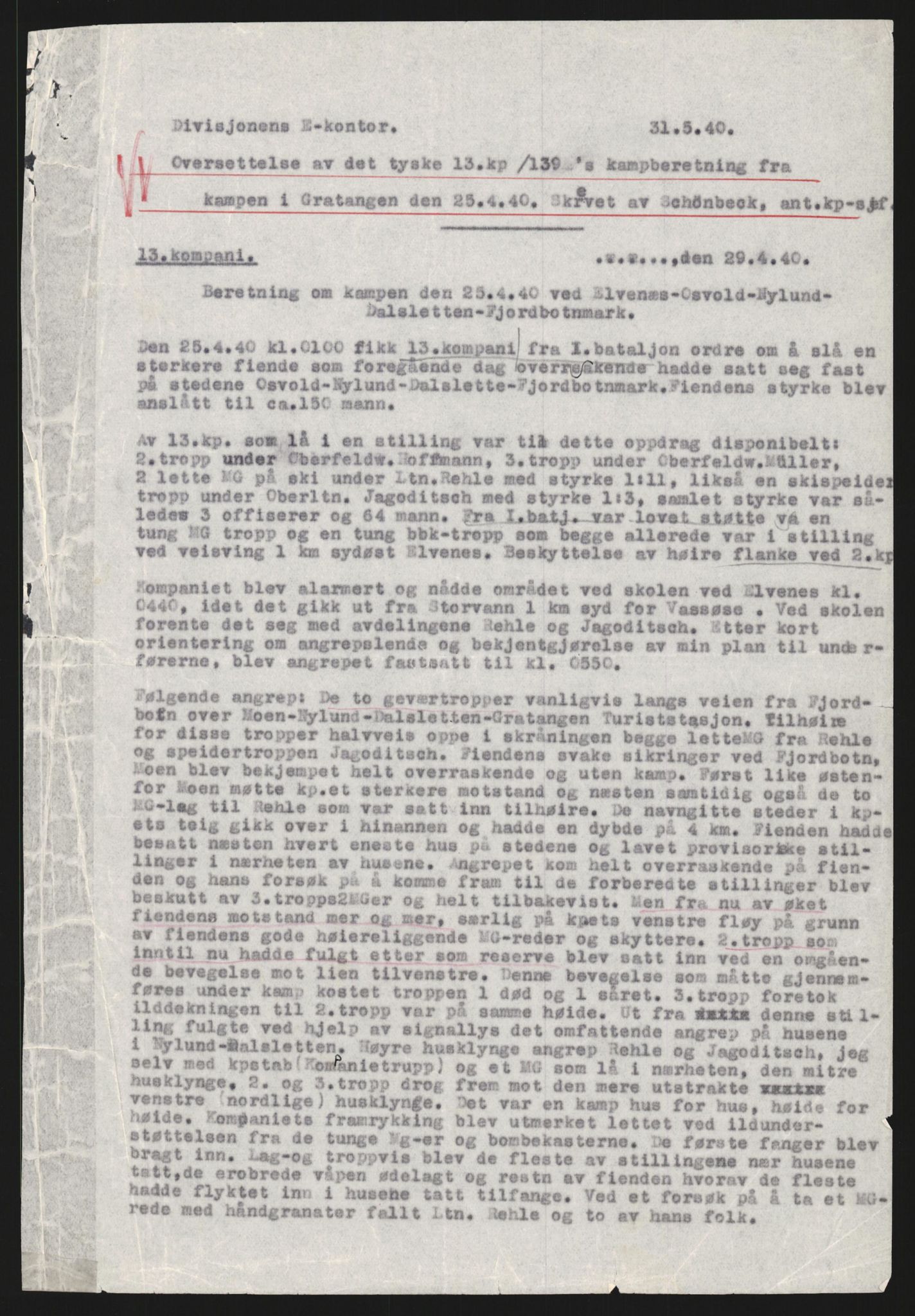 Forsvaret, Forsvarets krigshistoriske avdeling, AV/RA-RAFA-2017/Y/Yb/L0138: II-C-11-605-609  -  6. Divisjon, 1940-1980, s. 227