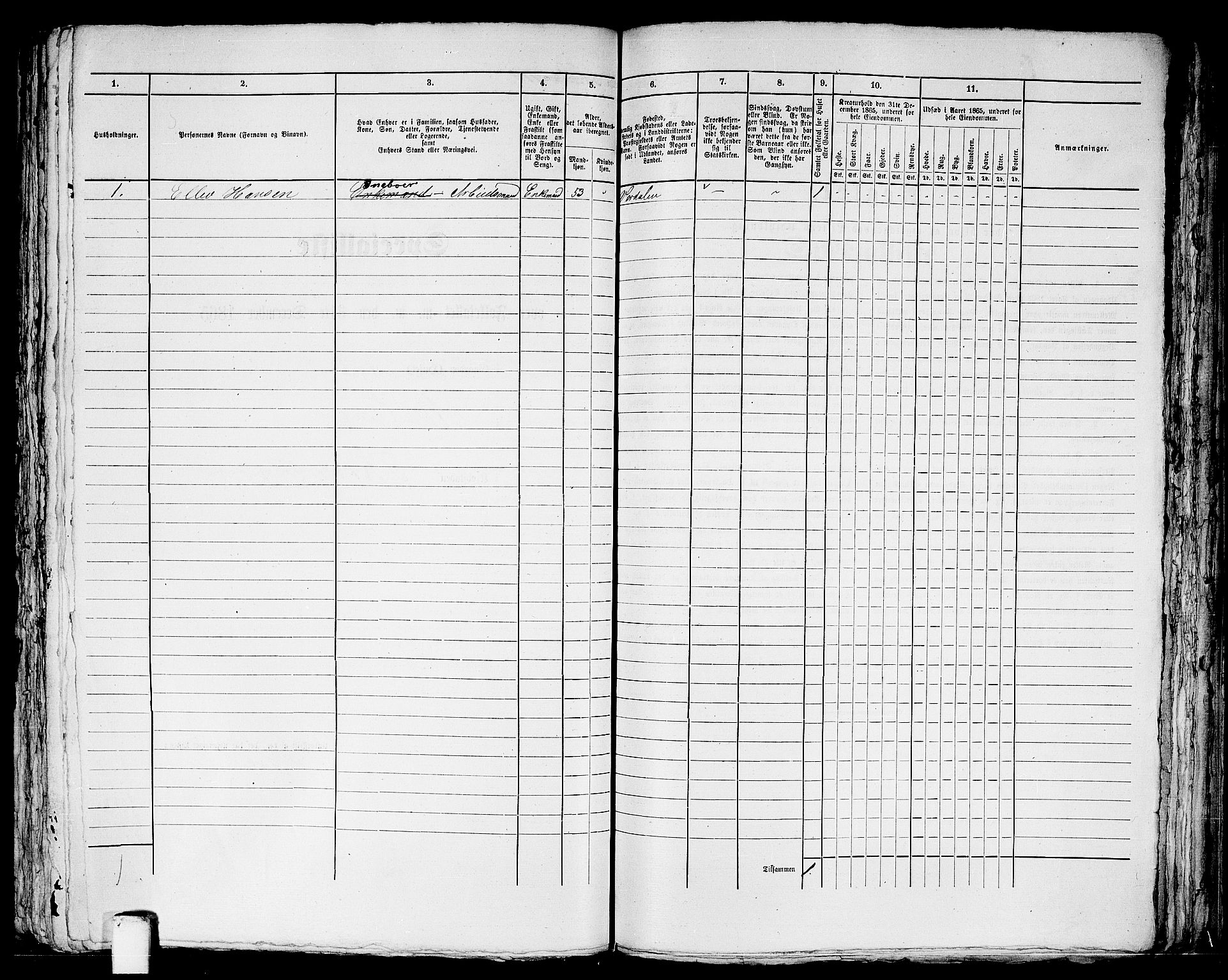 RA, Folketelling 1865 for 1601 Trondheim kjøpstad, 1865, s. 1918