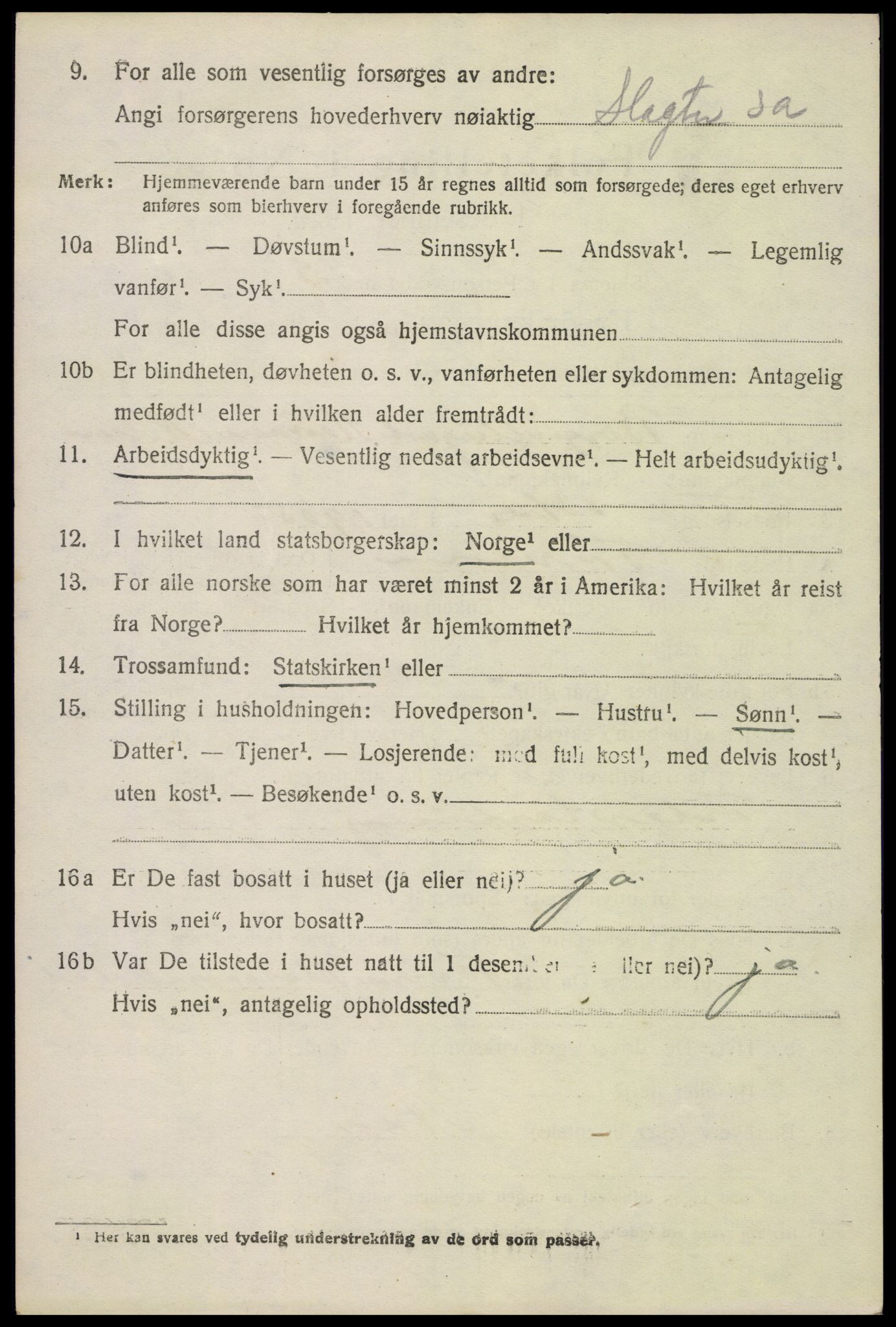 SAKO, Folketelling 1920 for 0798 Fredriksvern herred, 1920, s. 966