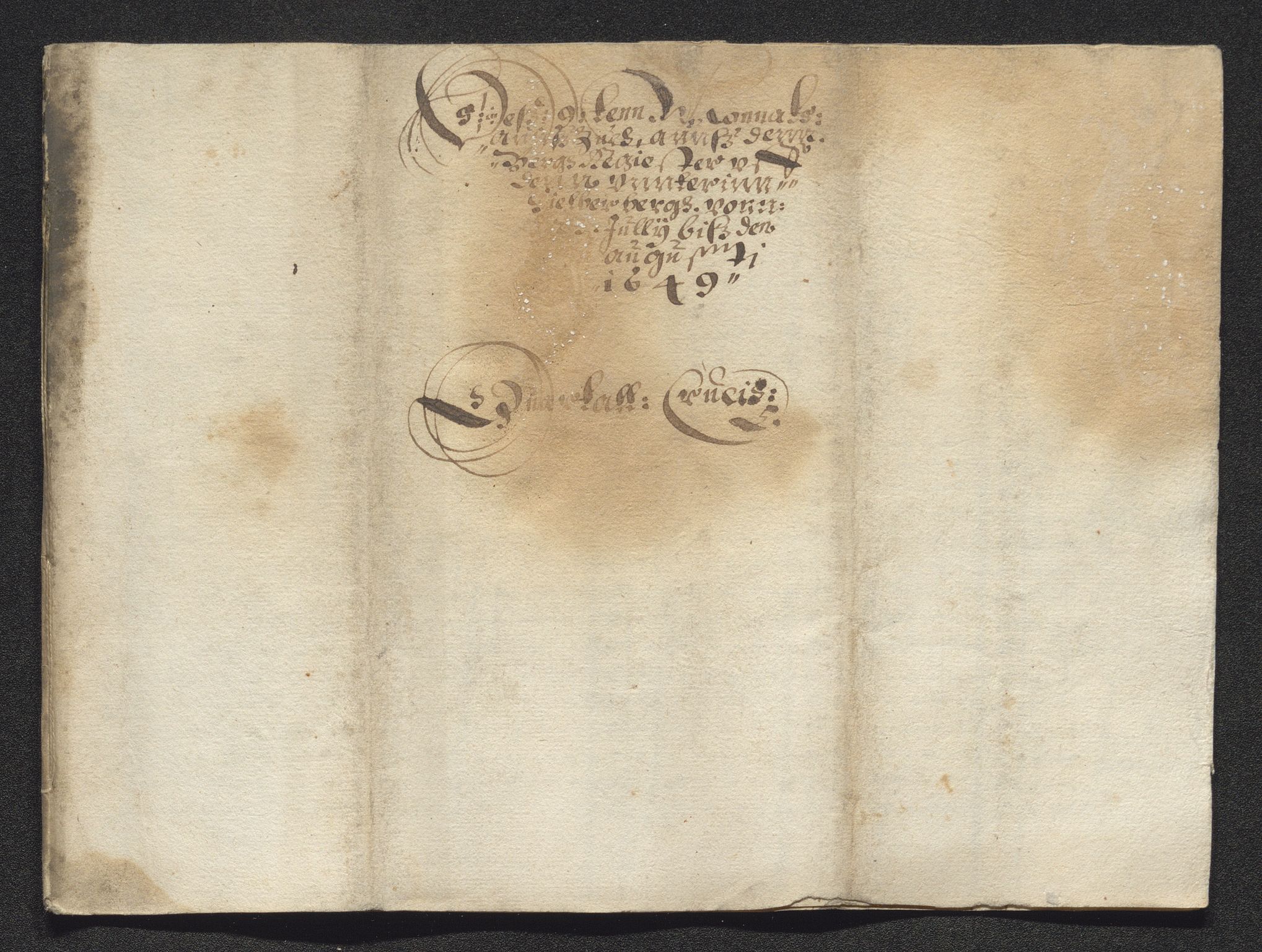 Kongsberg Sølvverk 1623-1816, AV/SAKO-EA-3135/001/D/Dc/Dcd/L0023: Utgiftsregnskap for gruver m.m., 1649, s. 167