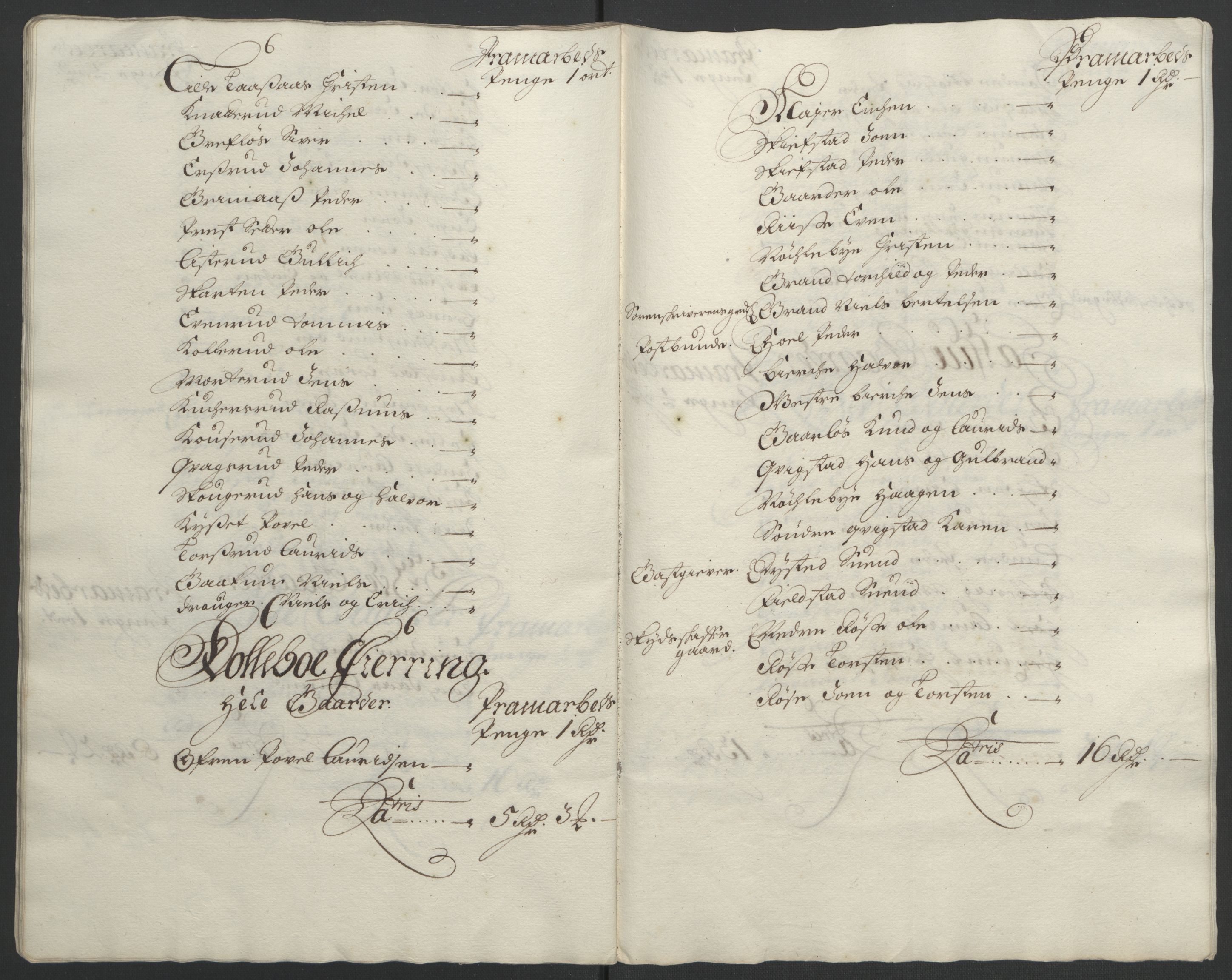 Rentekammeret inntil 1814, Reviderte regnskaper, Fogderegnskap, RA/EA-4092/R18/L1292: Fogderegnskap Hadeland, Toten og Valdres, 1693-1694, s. 376