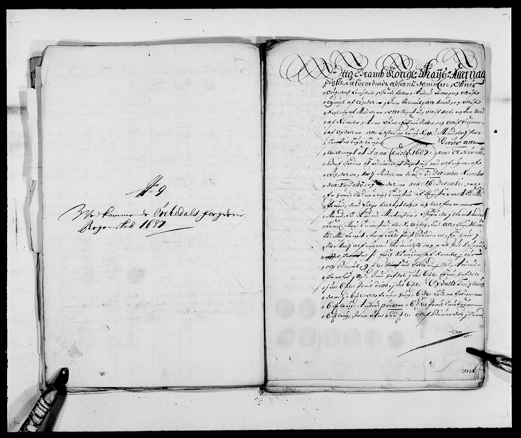 Rentekammeret inntil 1814, Reviderte regnskaper, Fogderegnskap, RA/EA-4092/R58/L3935: Fogderegnskap Orkdal, 1687-1688, s. 173