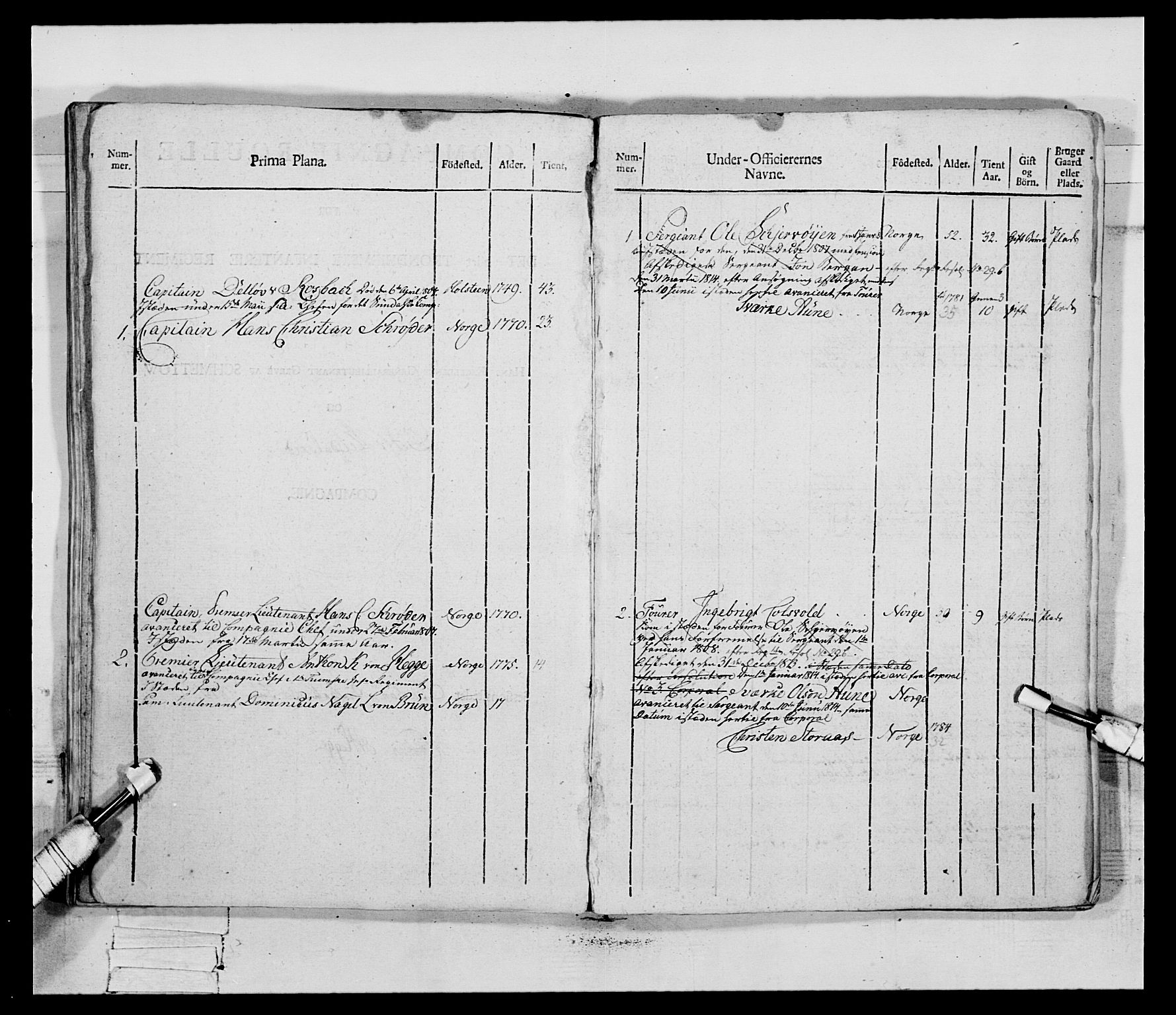 Generalitets- og kommissariatskollegiet, Det kongelige norske kommissariatskollegium, AV/RA-EA-5420/E/Eh/L0083b: 2. Trondheimske nasjonale infanteriregiment, 1810, s. 241