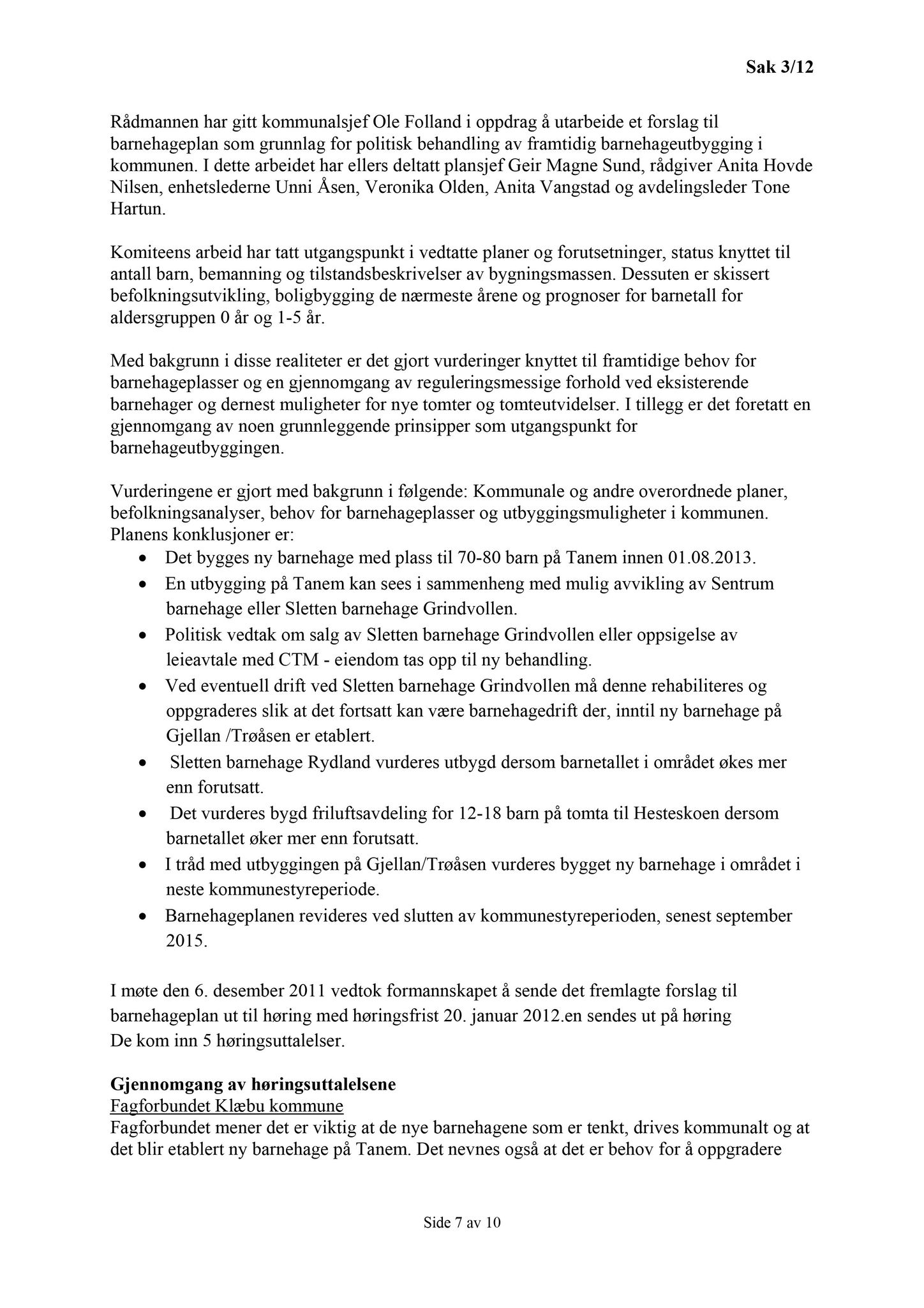 Klæbu Kommune, TRKO/KK/04-UO/L003: Utvalg for oppvekst - Møtedokumenter, 2012, s. 8