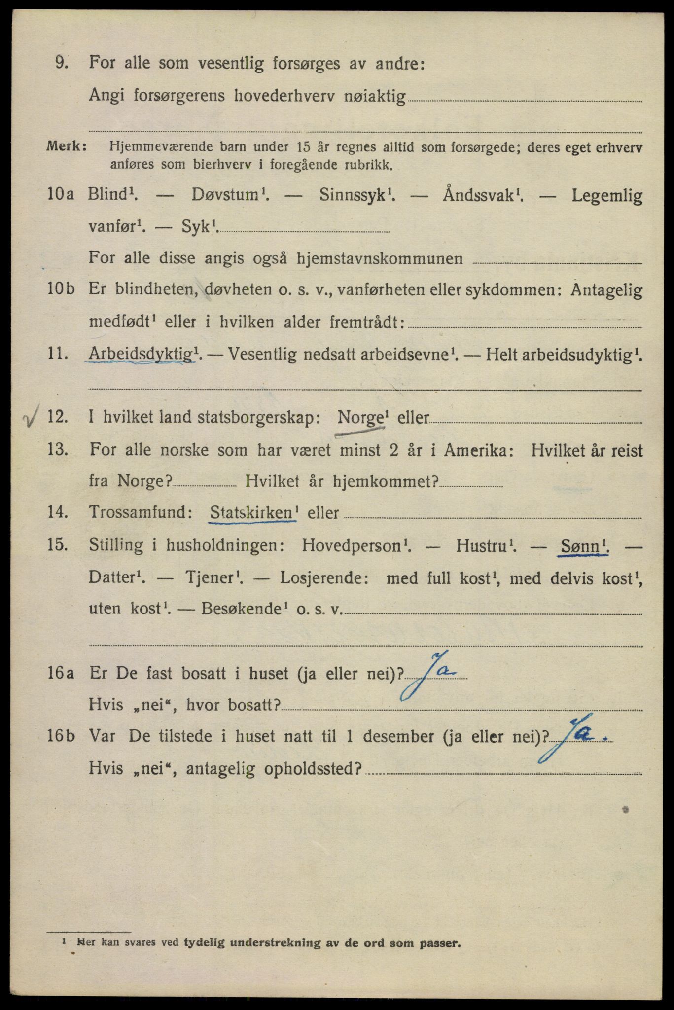 SAO, Folketelling 1920 for 0301 Kristiania kjøpstad, 1920, s. 462412