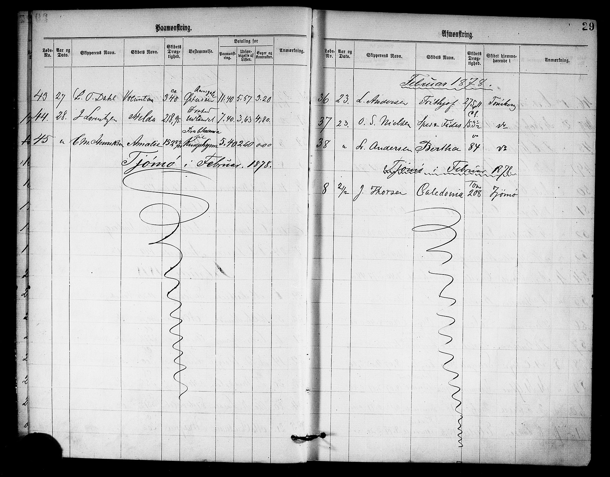 Tønsberg innrulleringskontor, SAKO/A-786/H/Ha/L0003: Mønstringsjournal, 1877-1888, s. 31