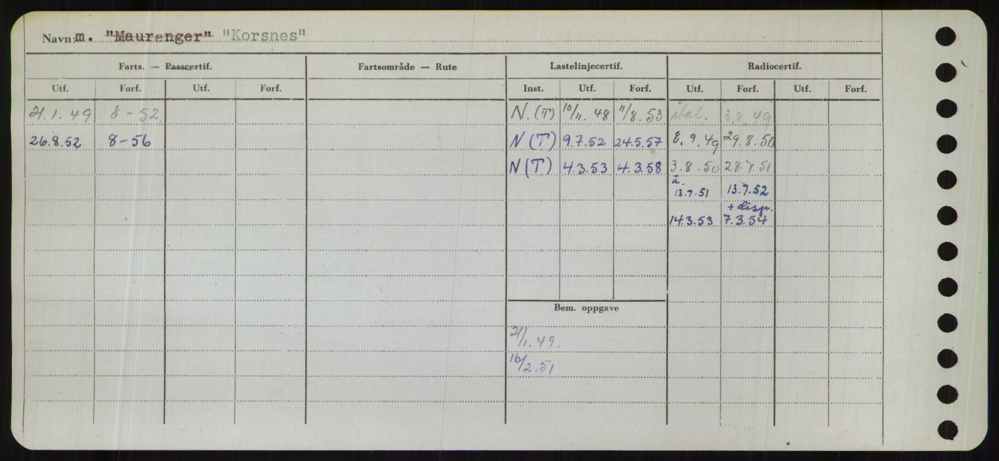 Sjøfartsdirektoratet med forløpere, Skipsmålingen, AV/RA-S-1627/H/Hb/L0003: Fartøy, I-N, s. 148