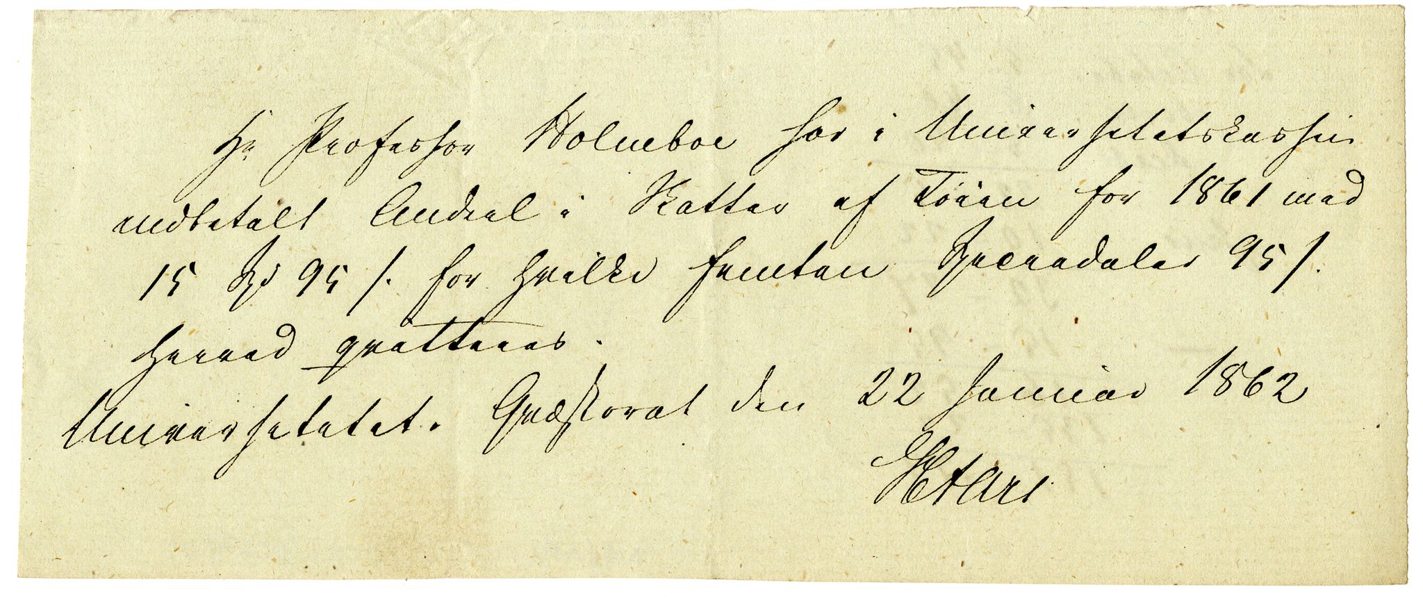 Diderik Maria Aalls brevsamling, NF/Ark-1023/F/L0001: D.M. Aalls brevsamling. A - B, 1738-1889, s. 402