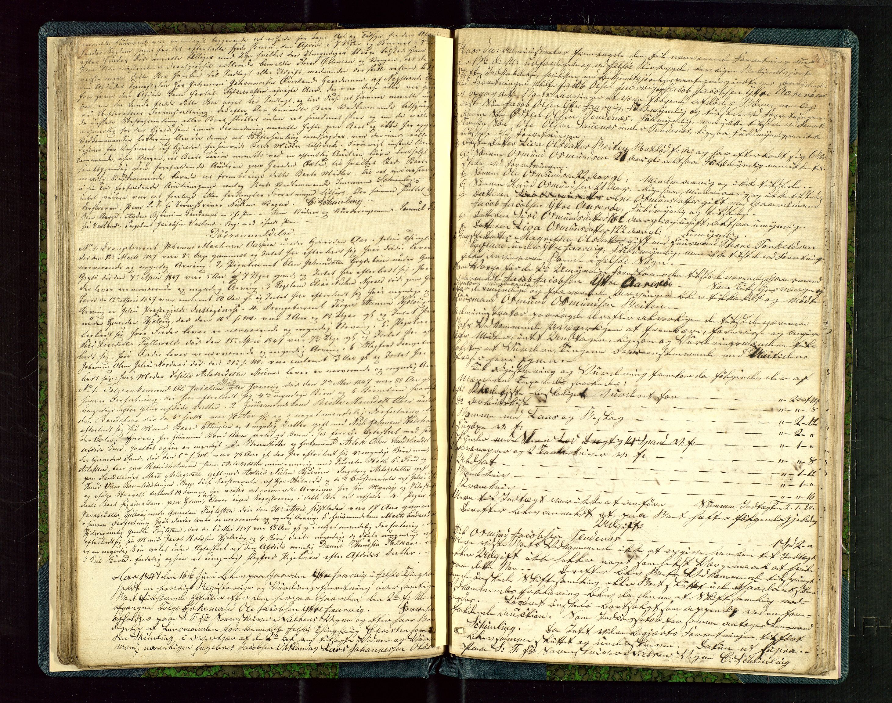 Ryfylke tingrett, AV/SAST-A-100055/001/IV/IVE/L0001: Skifteregistreringsprotoll Jelsa, 1846-1848, s. 30