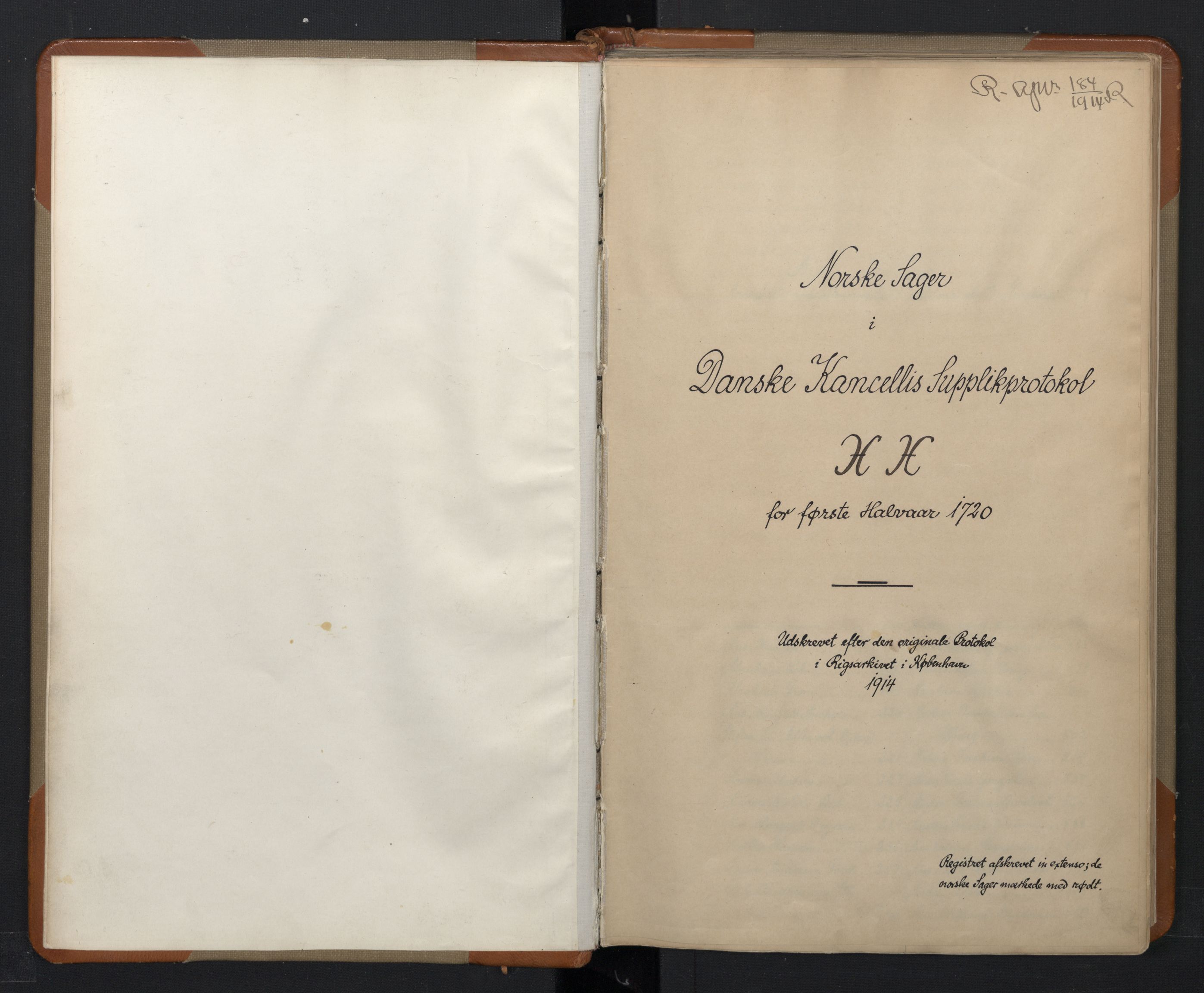 Avskriftsamlingen, AV/RA-EA-4022/F/Fa/L0083: Supplikker, 1720, s. 3