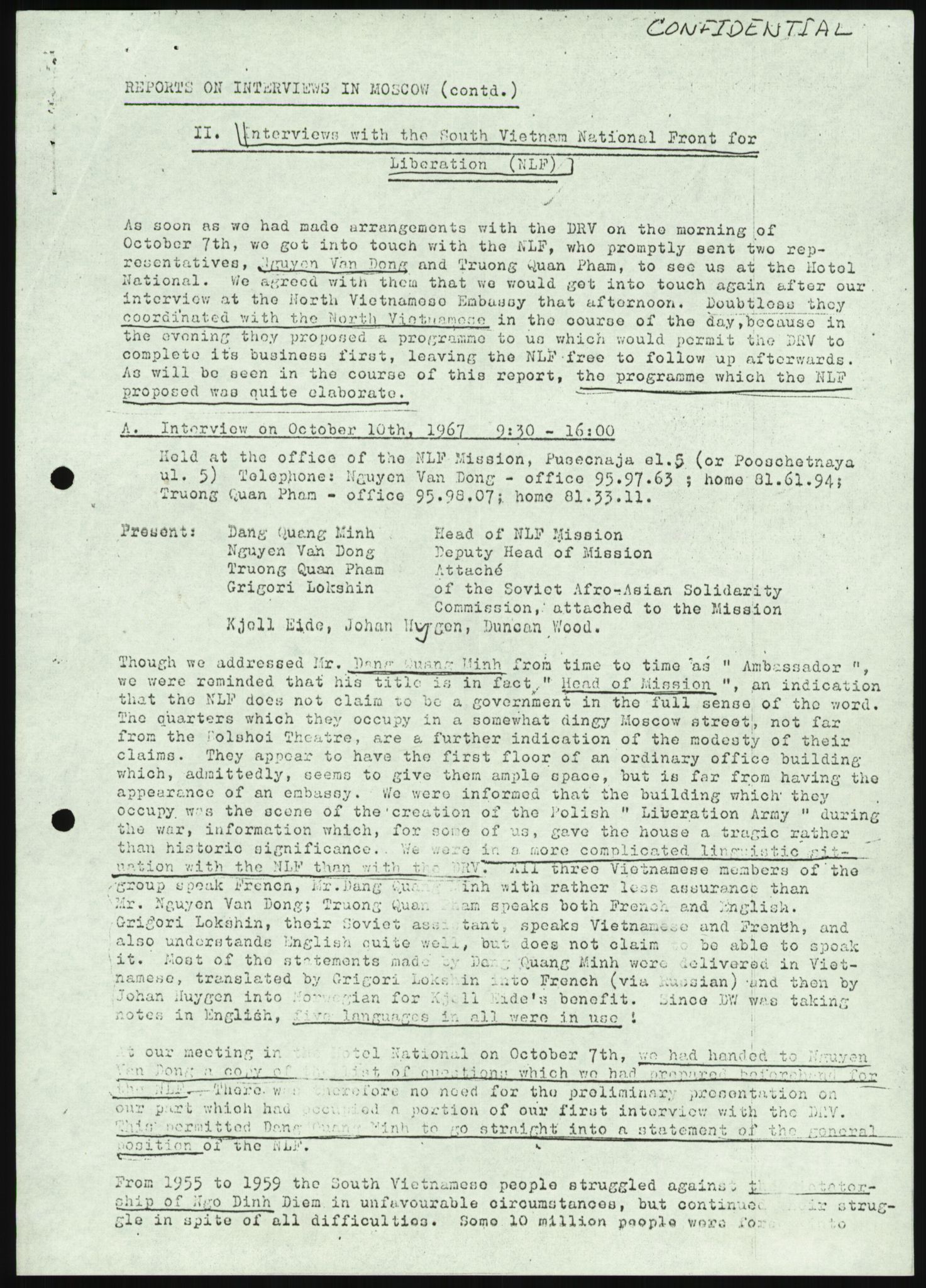 Utenriksdepartementet, hovedarkiv, AV/RA-S-6794/D/Da/Daa/L0969/0001: Verdenspolitikk. Fremmede staters politikk. Generelt / Sør-Vietnam: Nobelpristakeres fredsaksjoner (2 mapper), 1967-1969, s. 26