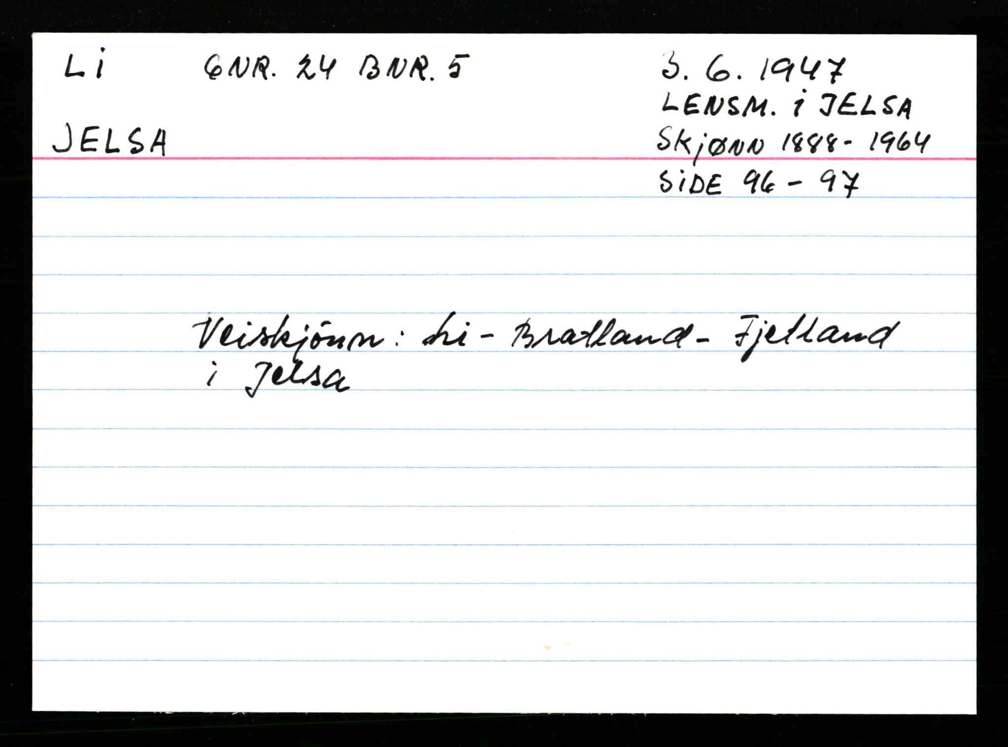 Statsarkivet i Stavanger, AV/SAST-A-101971/03/Y/Ym/L0035: Åstedskort sortert etter gårdsnavn: Leiranger - Lindanger, 1600-1950, s. 258